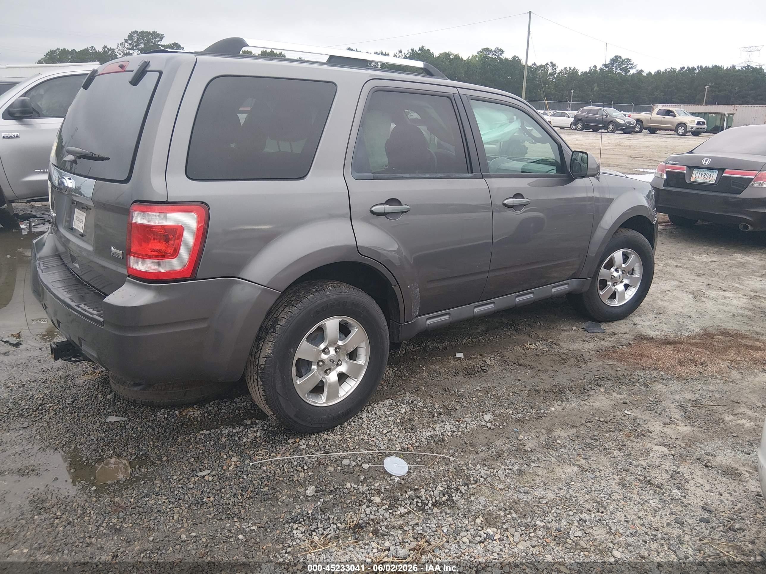 2011 Ford Escape Limited Gray vin: 1FMCU0EG0BKB27227
