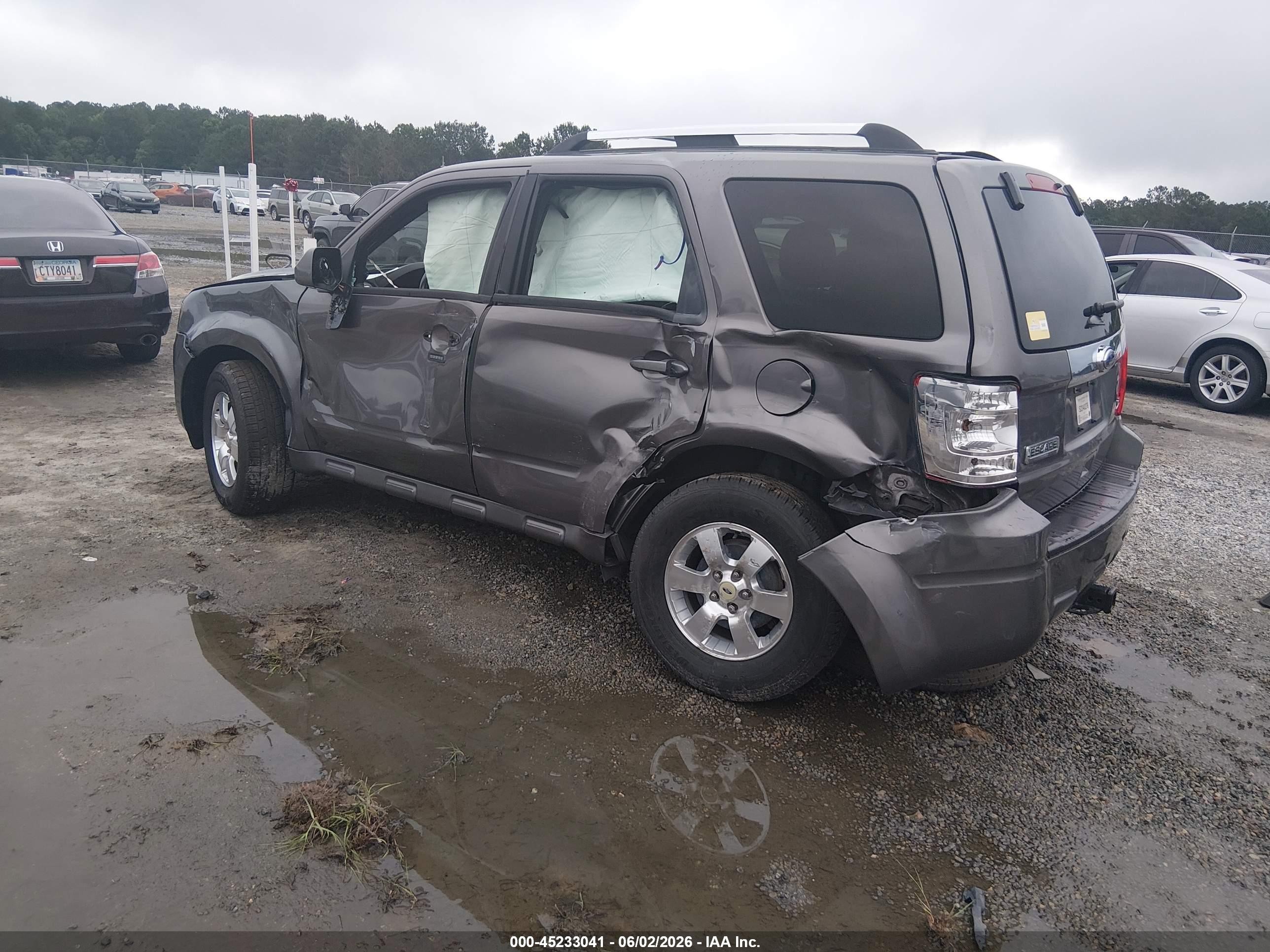 2011 Ford Escape Limited Gray vin: 1FMCU0EG0BKB27227