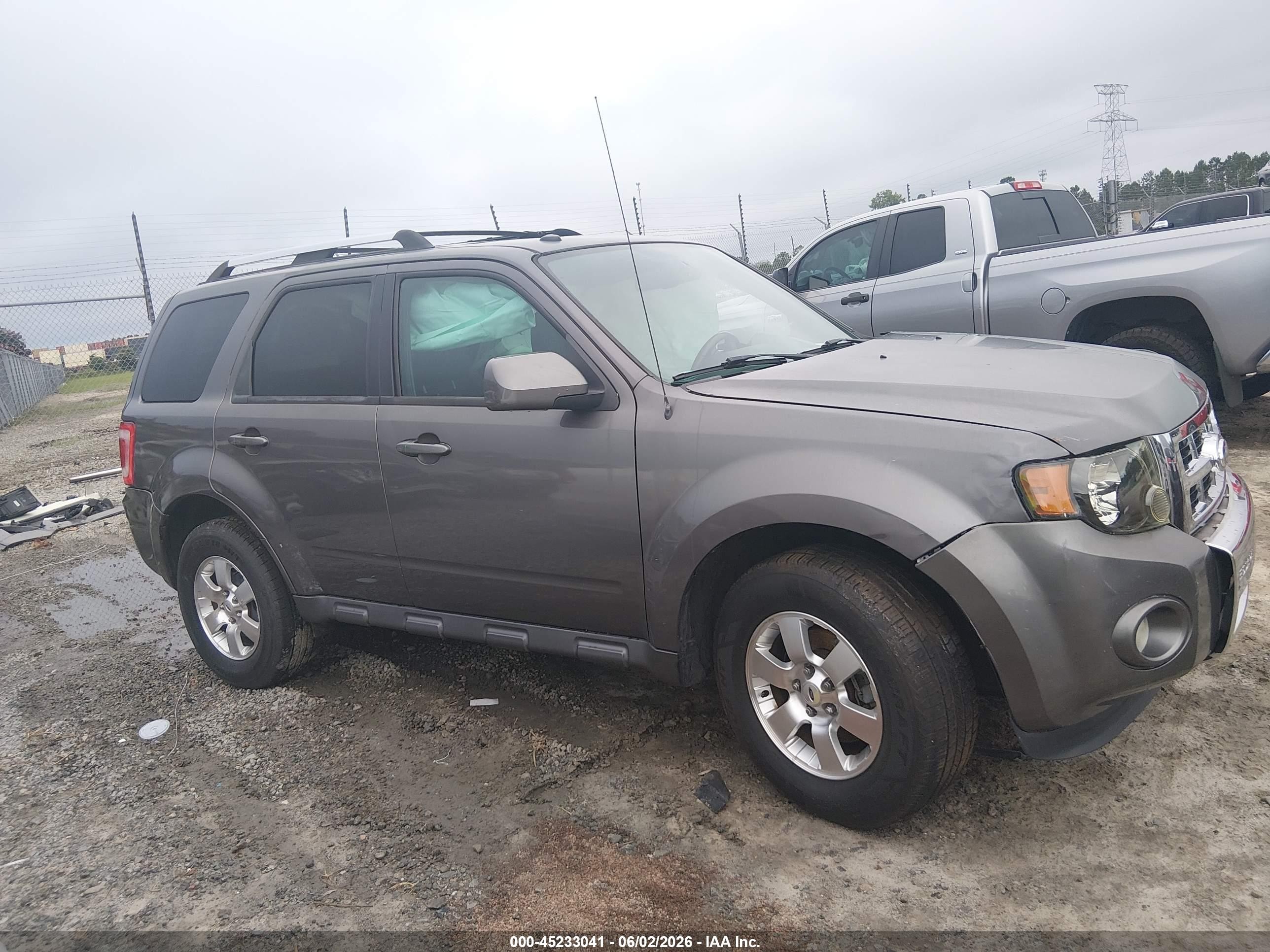 2011 Ford Escape Limited Gray vin: 1FMCU0EG0BKB27227