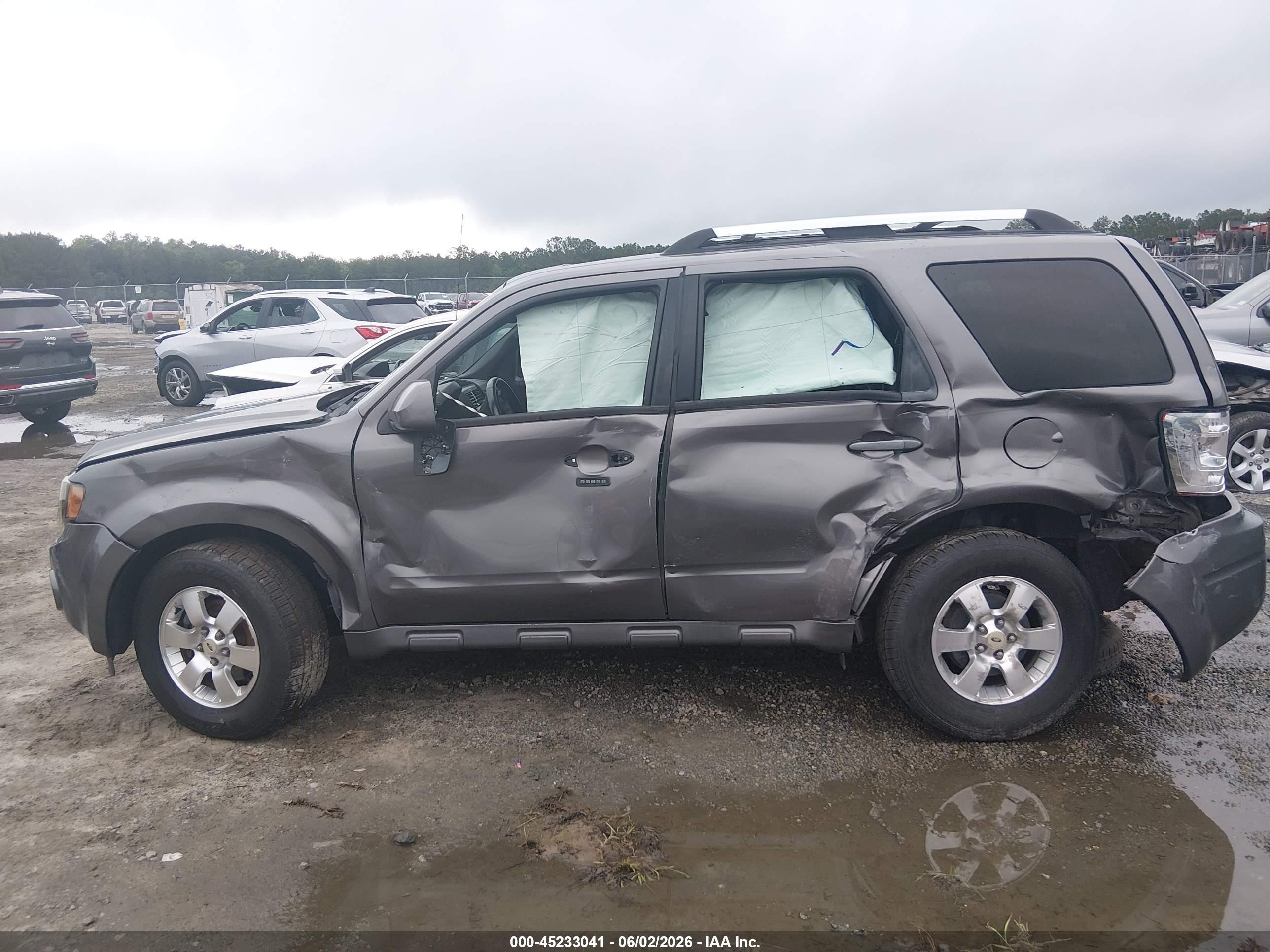 2011 Ford Escape Limited Gray vin: 1FMCU0EG0BKB27227