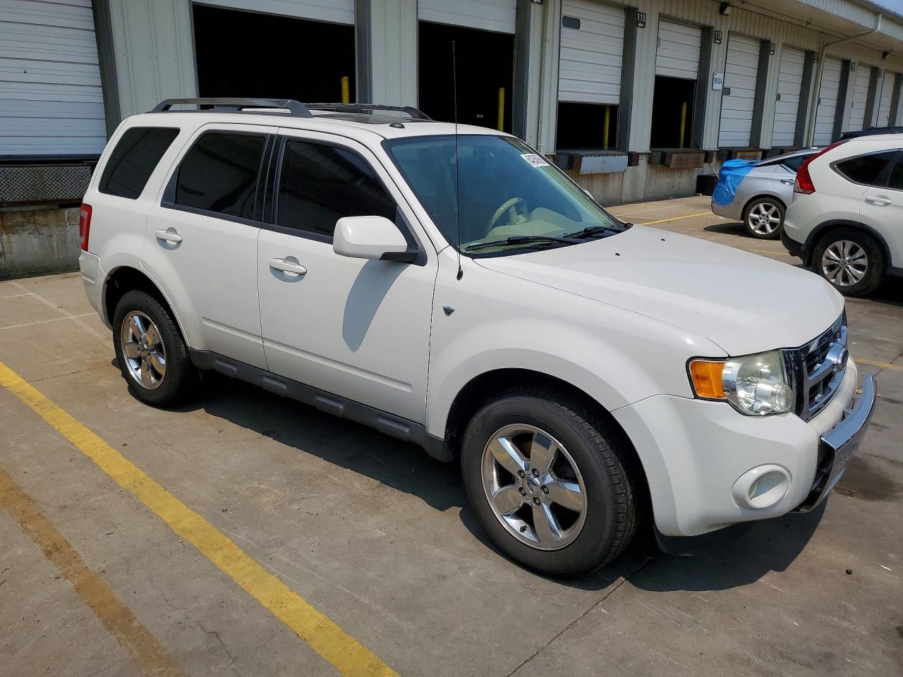 2011 Ford Escape Limited White vin: 1FMCU0EG0BKB83197
