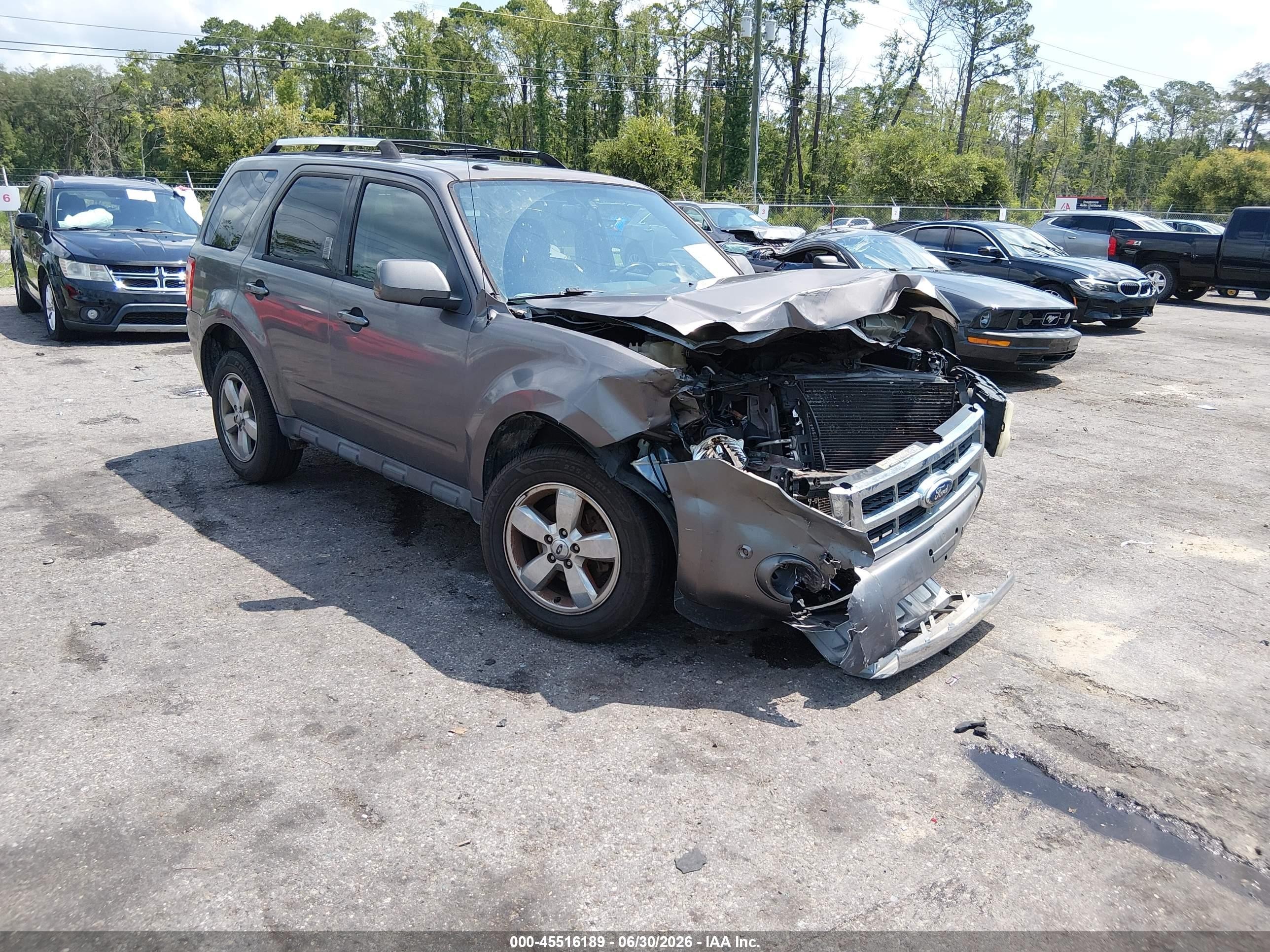 2011 Ford Escape Limited Gray vin: 1FMCU0EG0BKB83779