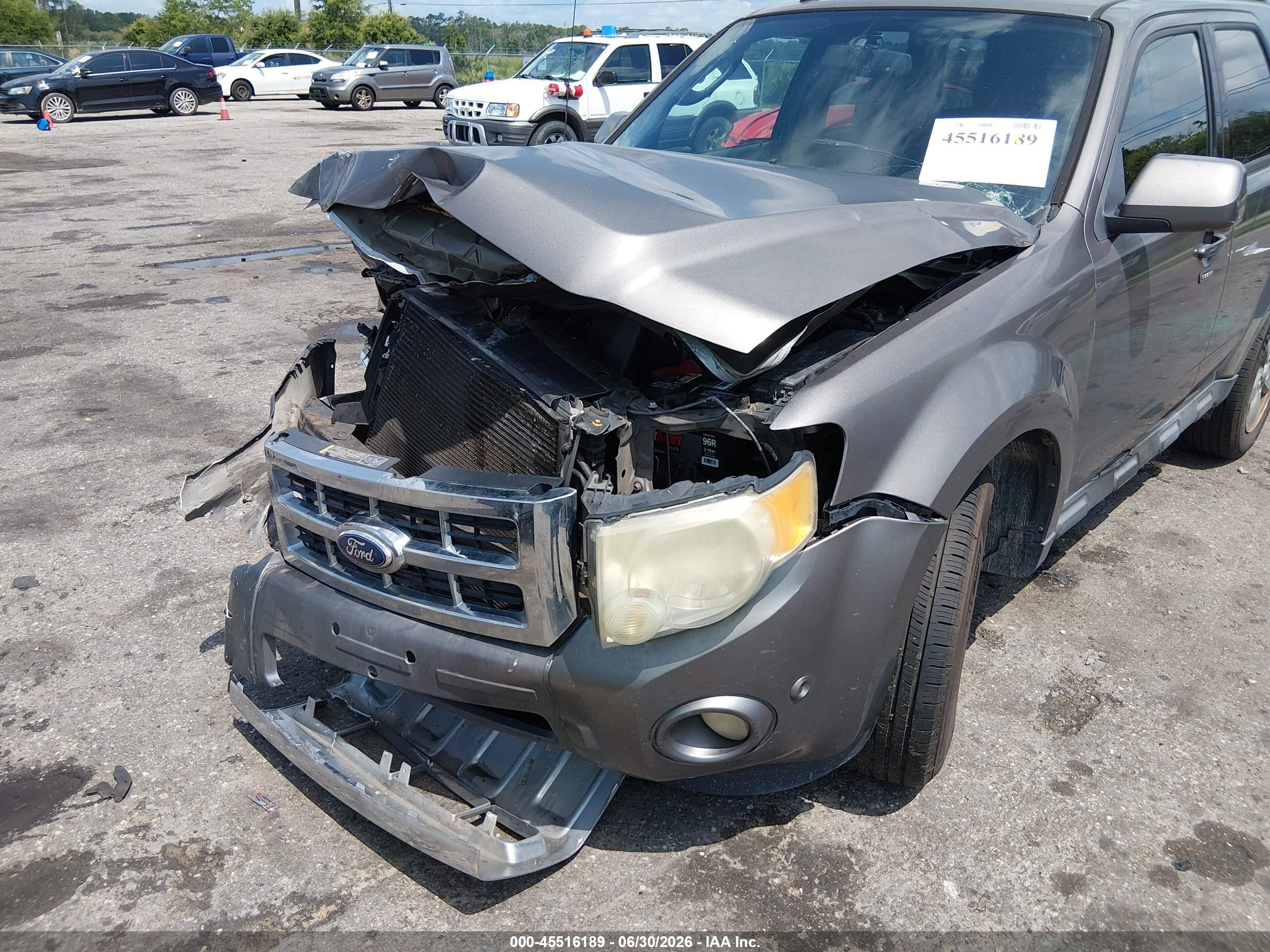 2011 Ford Escape Limited Gray vin: 1FMCU0EG0BKB83779