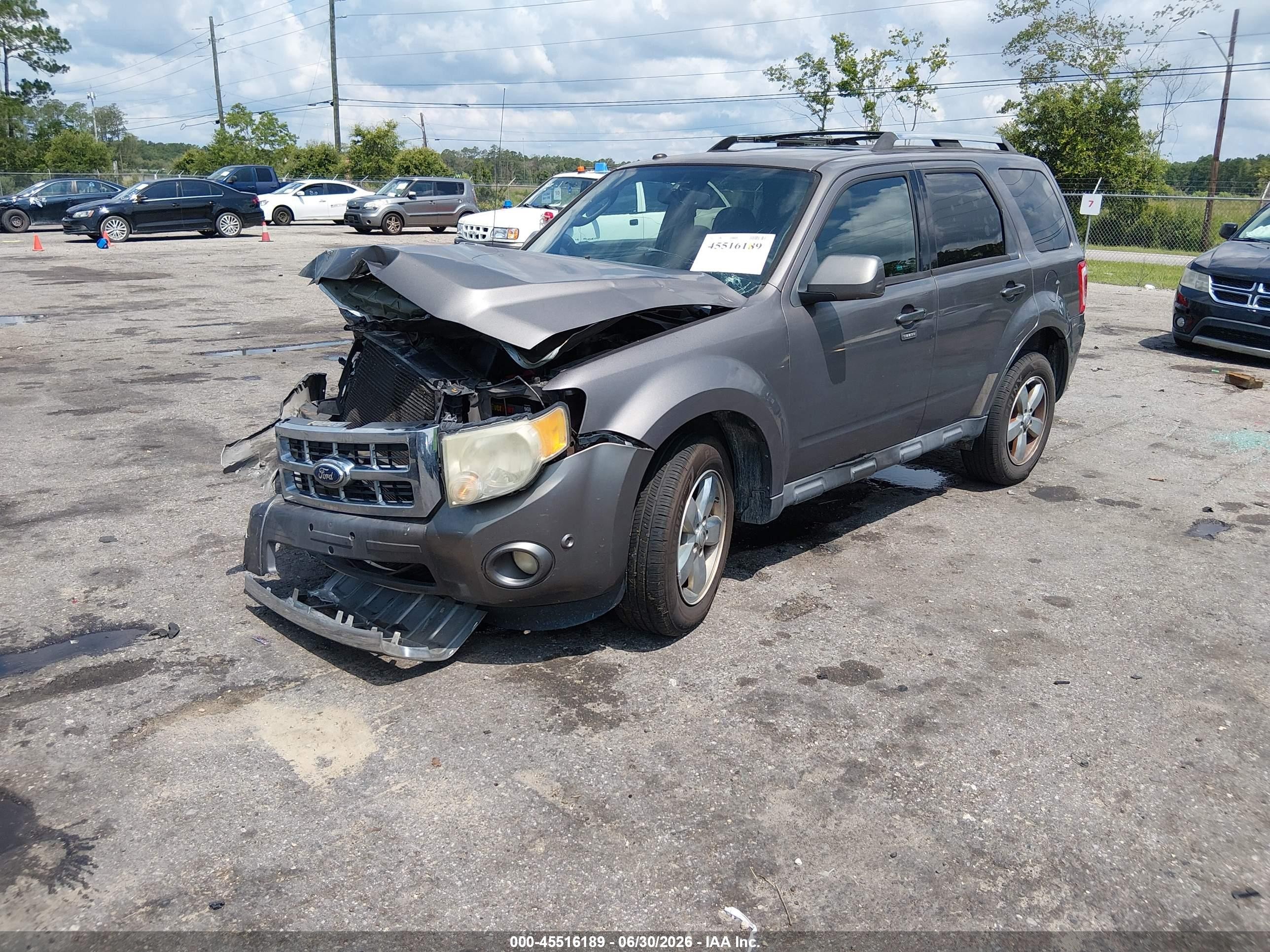 2011 Ford Escape Limited Gray vin: 1FMCU0EG0BKB83779