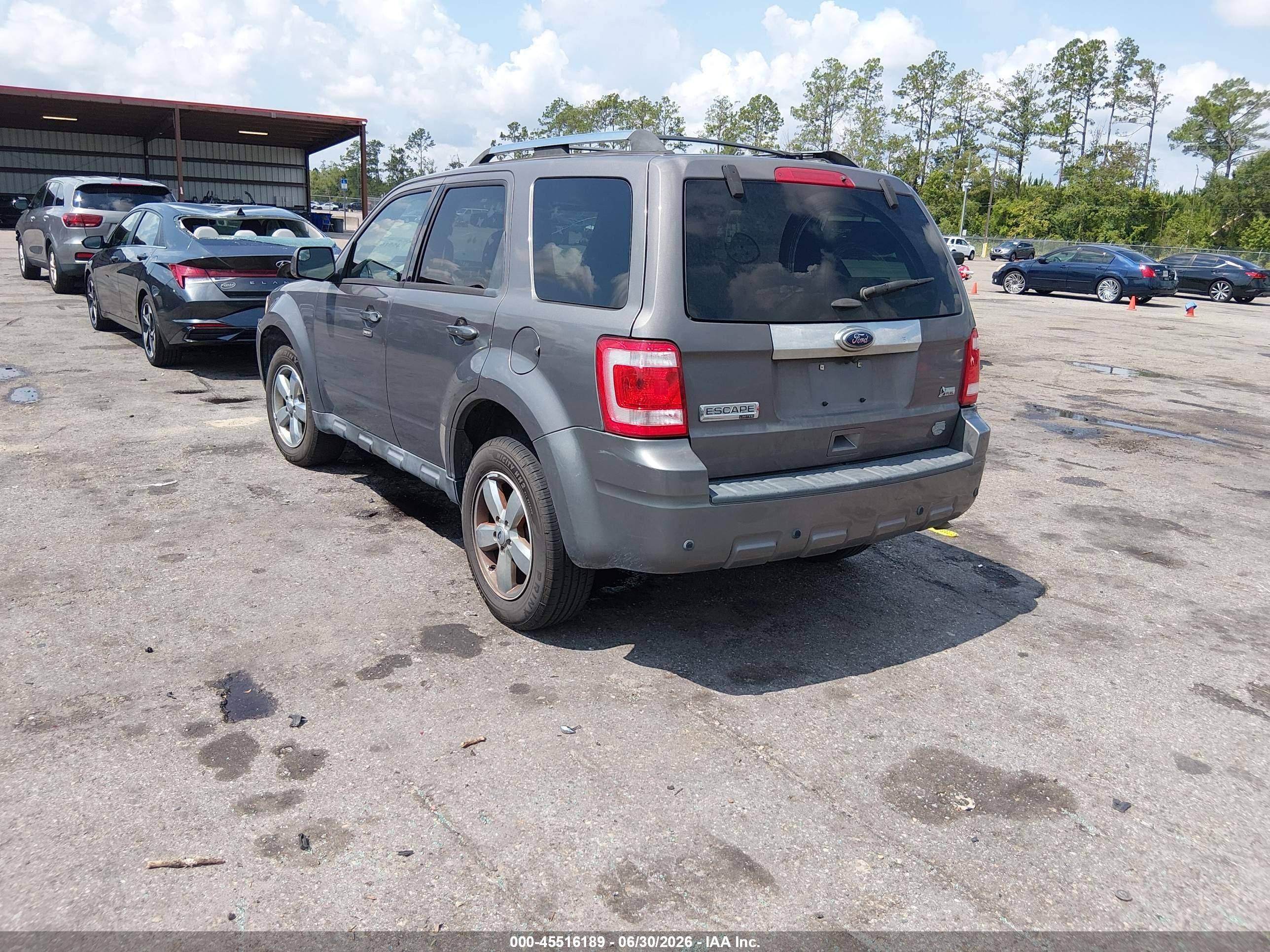 2011 Ford Escape Limited Gray vin: 1FMCU0EG0BKB83779