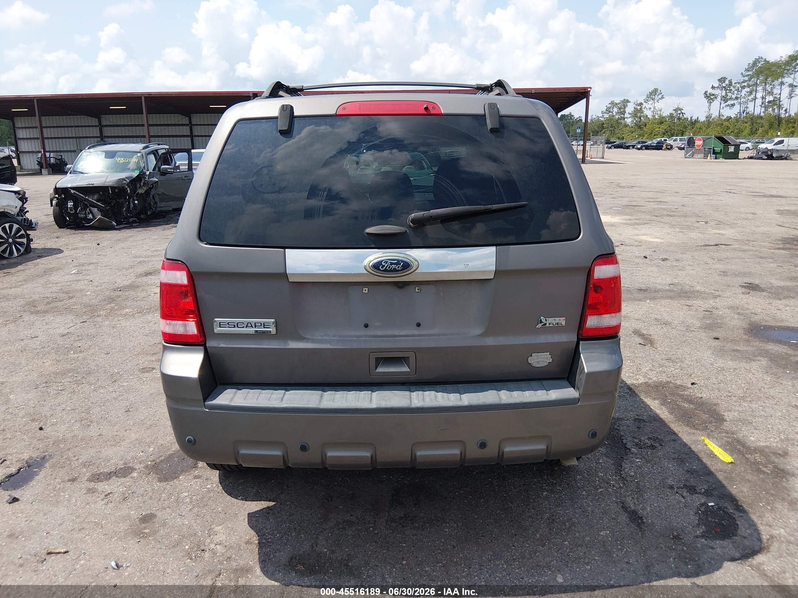 2011 Ford Escape Limited Gray vin: 1FMCU0EG0BKB83779