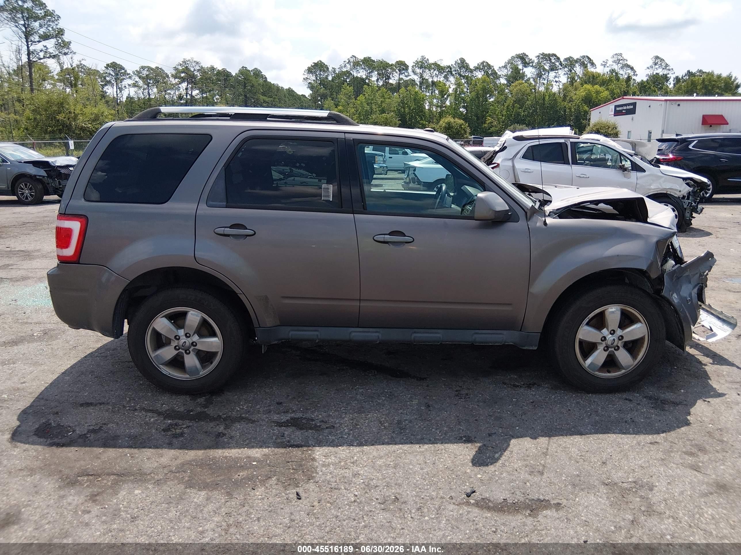 2011 Ford Escape Limited Gray vin: 1FMCU0EG0BKB83779