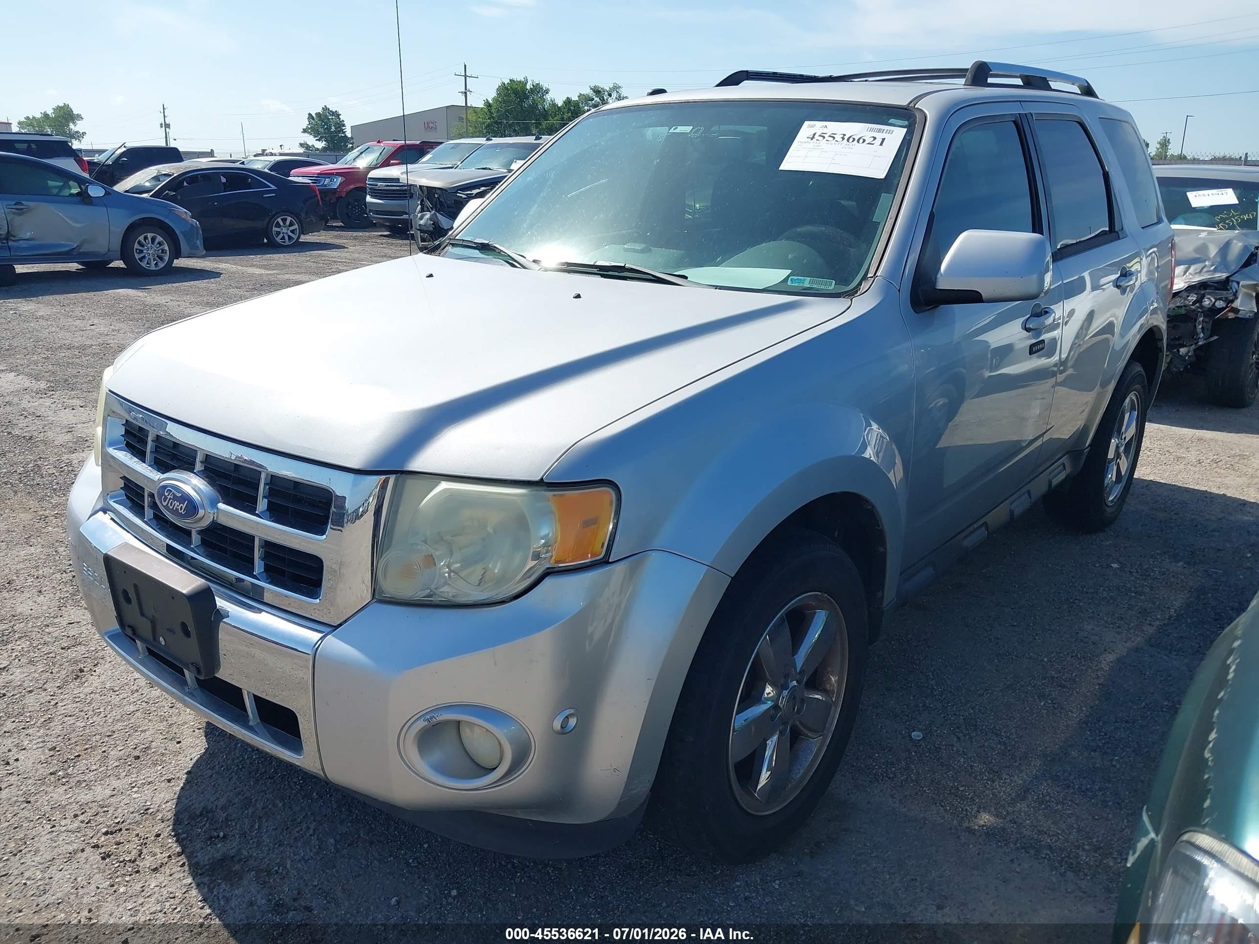 2011 Ford Escape Limited Silver vin: 1FMCU0EG0BKB90585