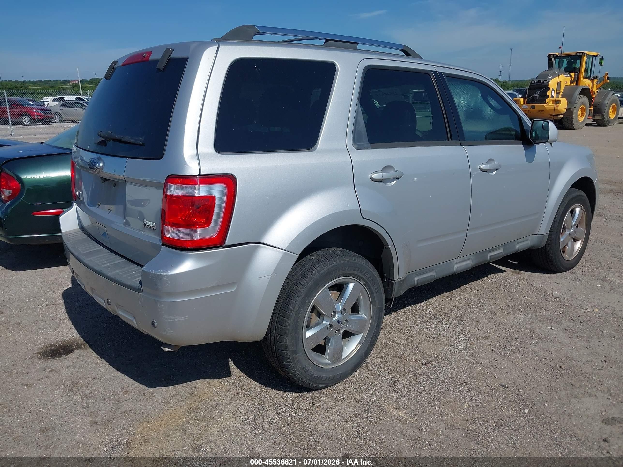 2011 Ford Escape Limited Silver vin: 1FMCU0EG0BKB90585