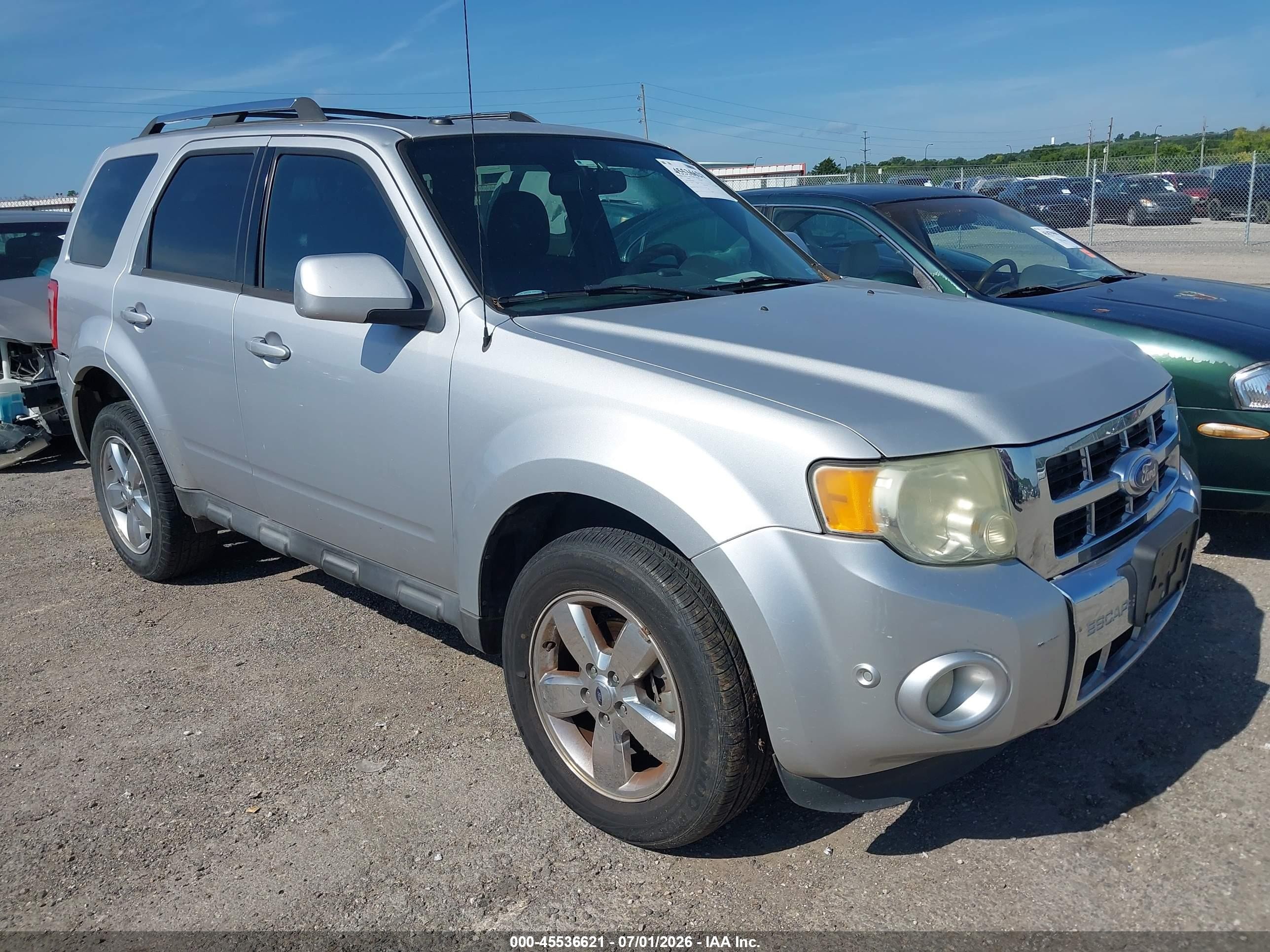 2011 Ford Escape Limited Silver vin: 1FMCU0EG0BKB90585