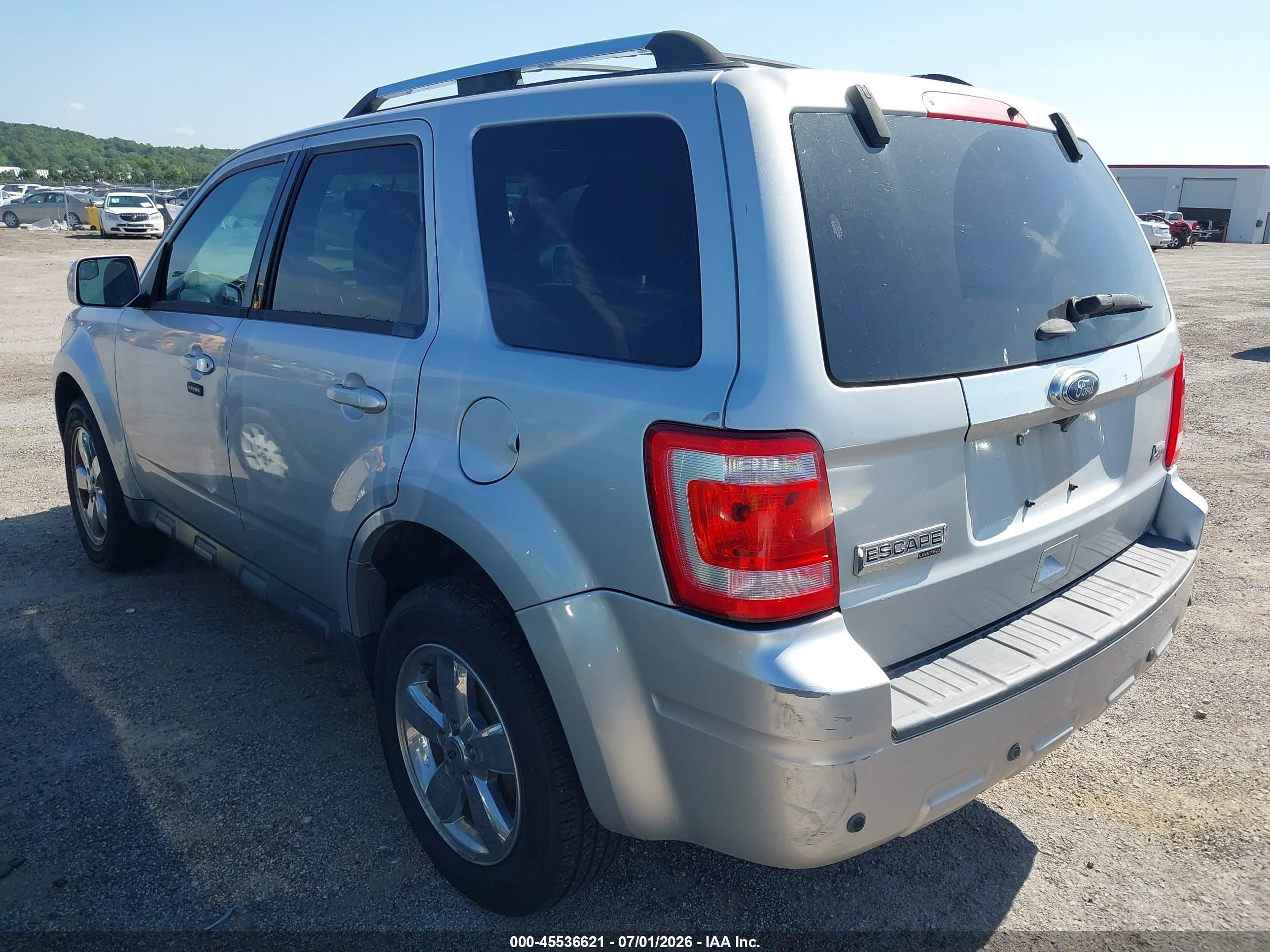 2011 Ford Escape Limited Silver vin: 1FMCU0EG0BKB90585