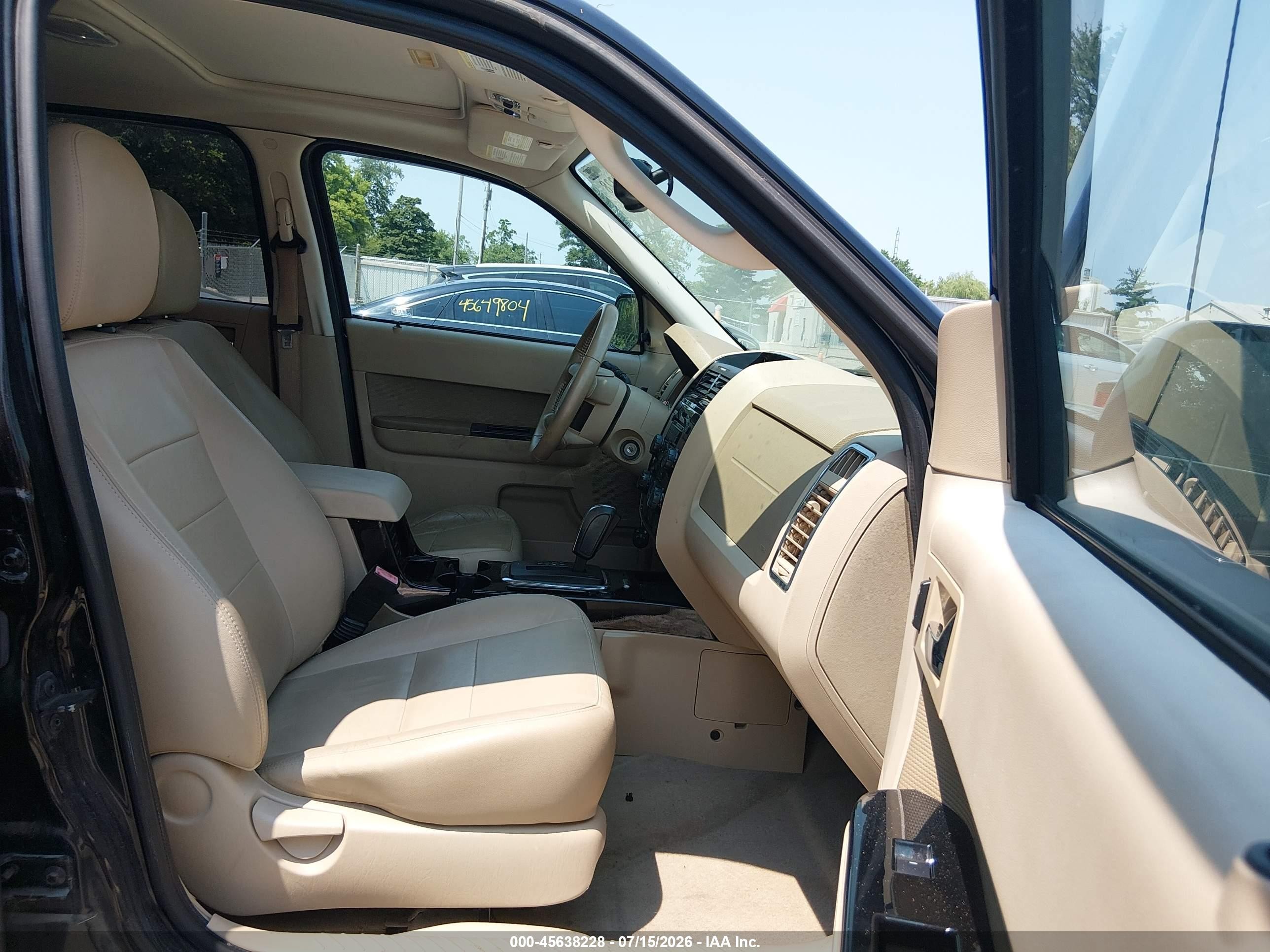 2012 Ford Escape Limited Black vin: 1FMCU0EG0CKB62044