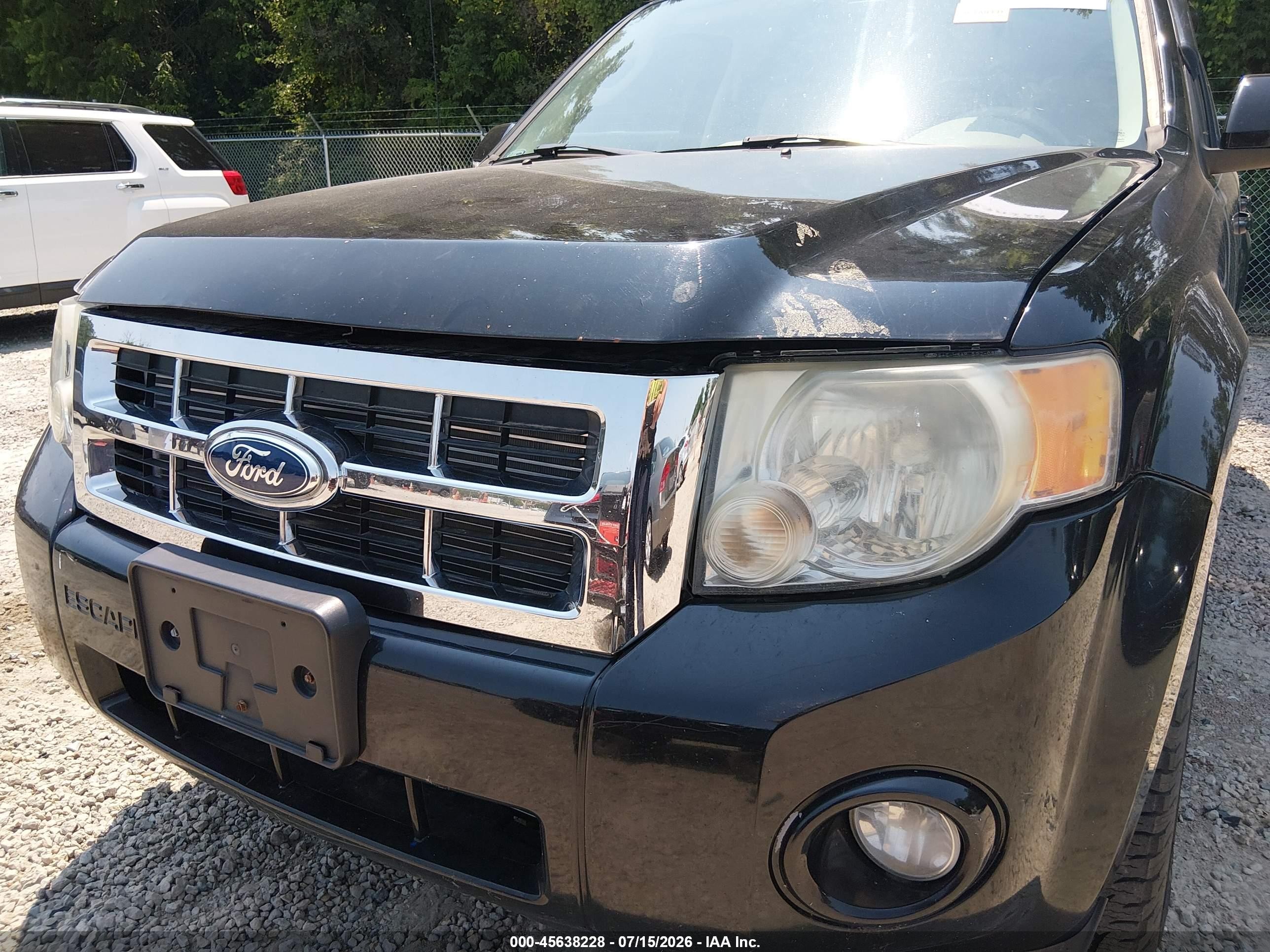 2012 Ford Escape Limited Black vin: 1FMCU0EG0CKB62044