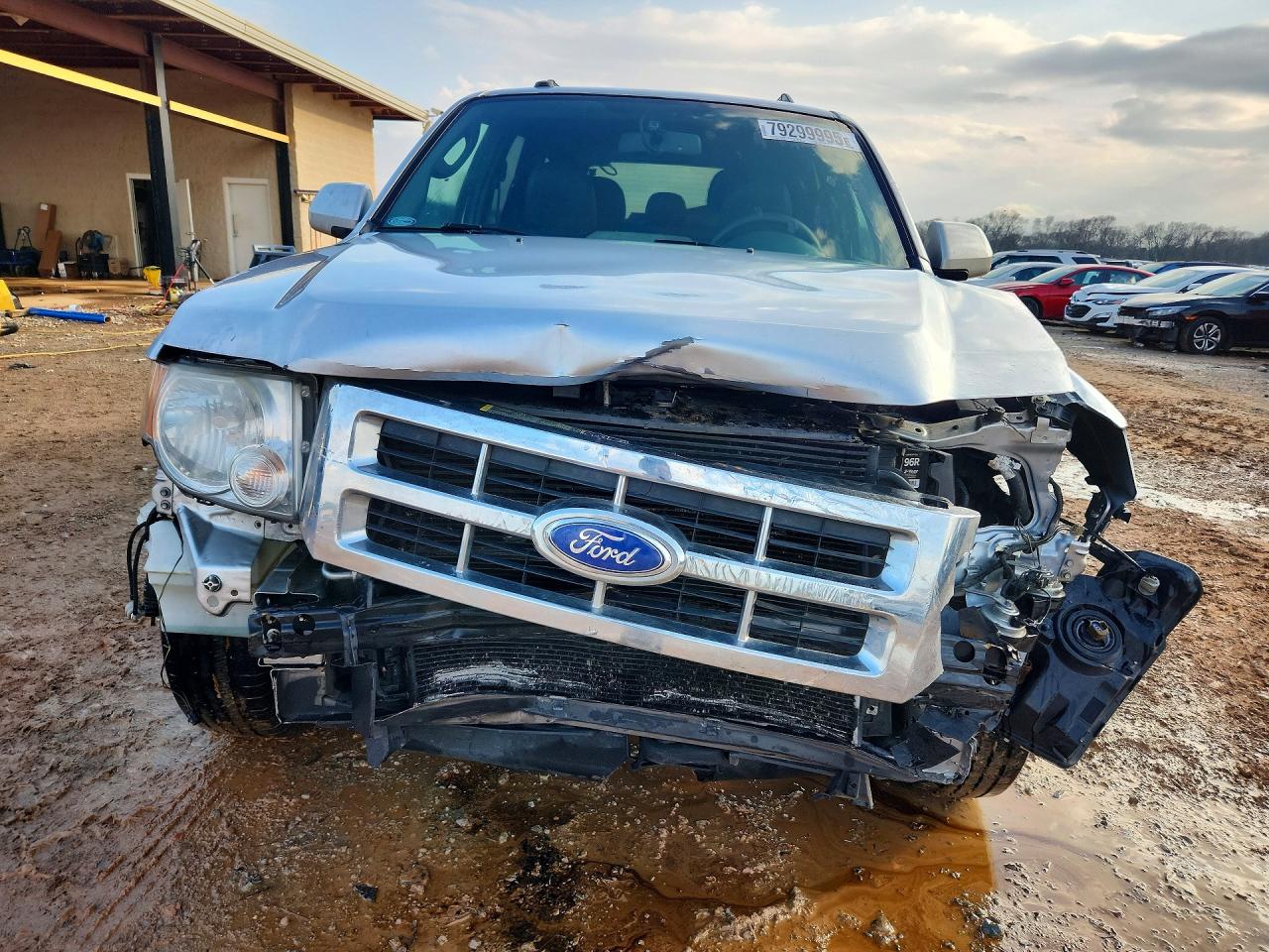 2012 Ford Escape Limited Silver vin: 1FMCU0EG0CKB75120