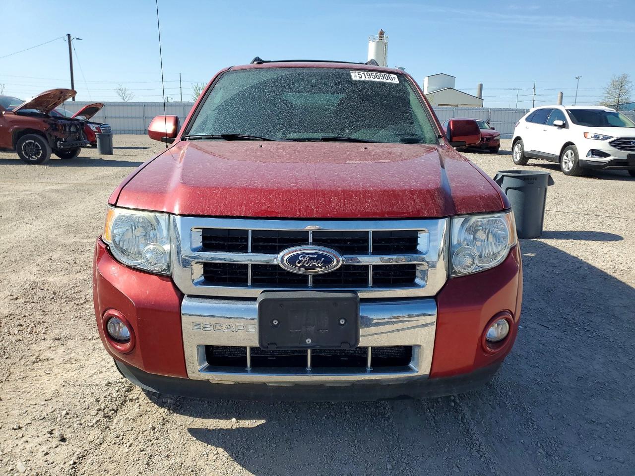 2012 Ford Escape Red vin: 1FMCU0EG0CKC85407