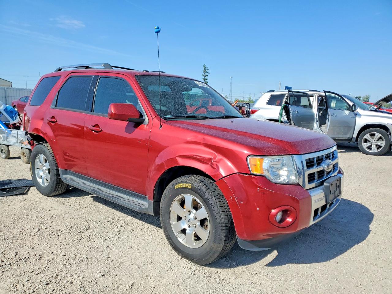 2012 Ford Escape Red vin: 1FMCU0EG0CKC85407