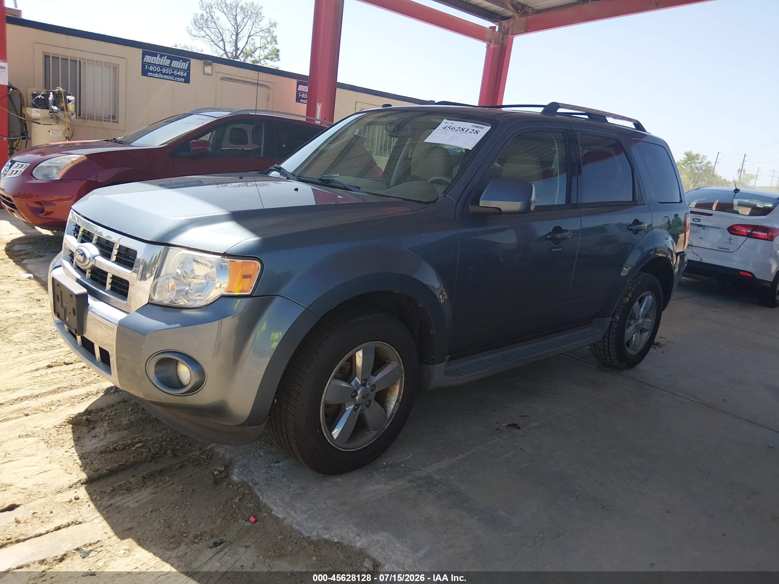 2011 Ford Escape Limited Light Blue vin: 1FMCU0EG1BKA21725