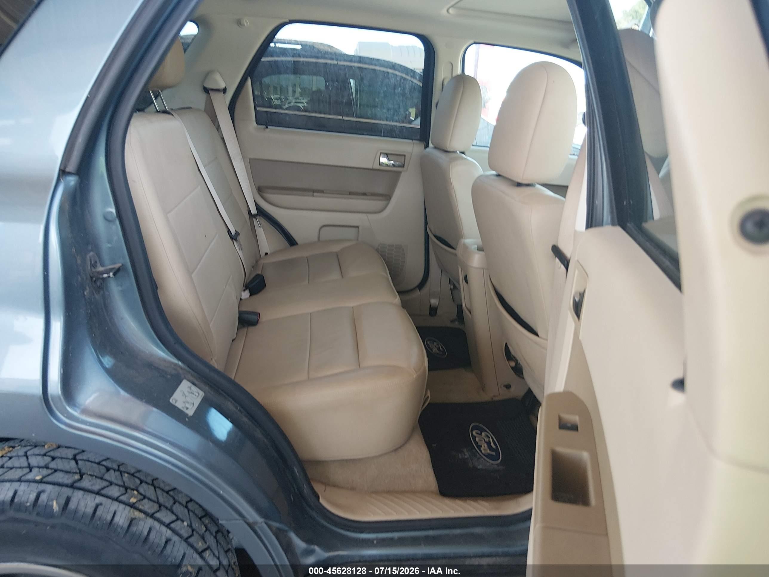 2011 Ford Escape Limited Light Blue vin: 1FMCU0EG1BKA21725