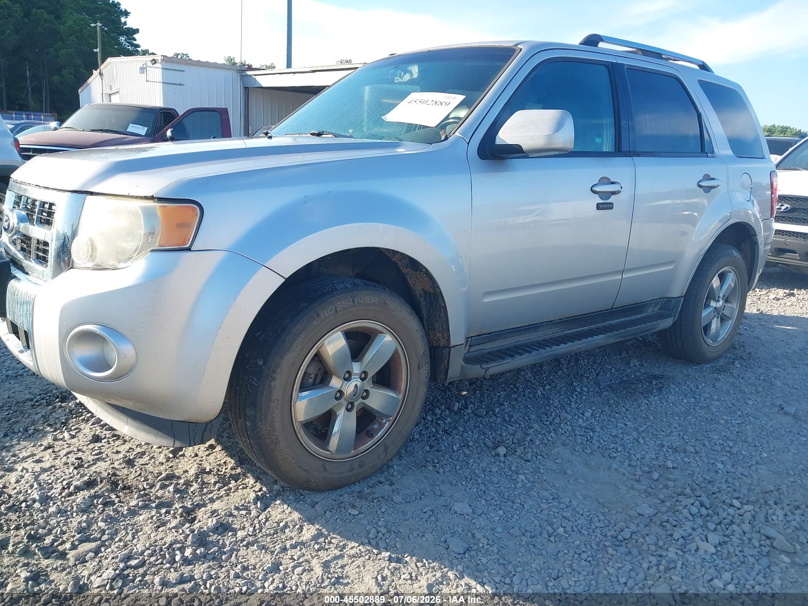 2011 Ford Escape Limited Silver vin: 1FMCU0EG1BKA60430