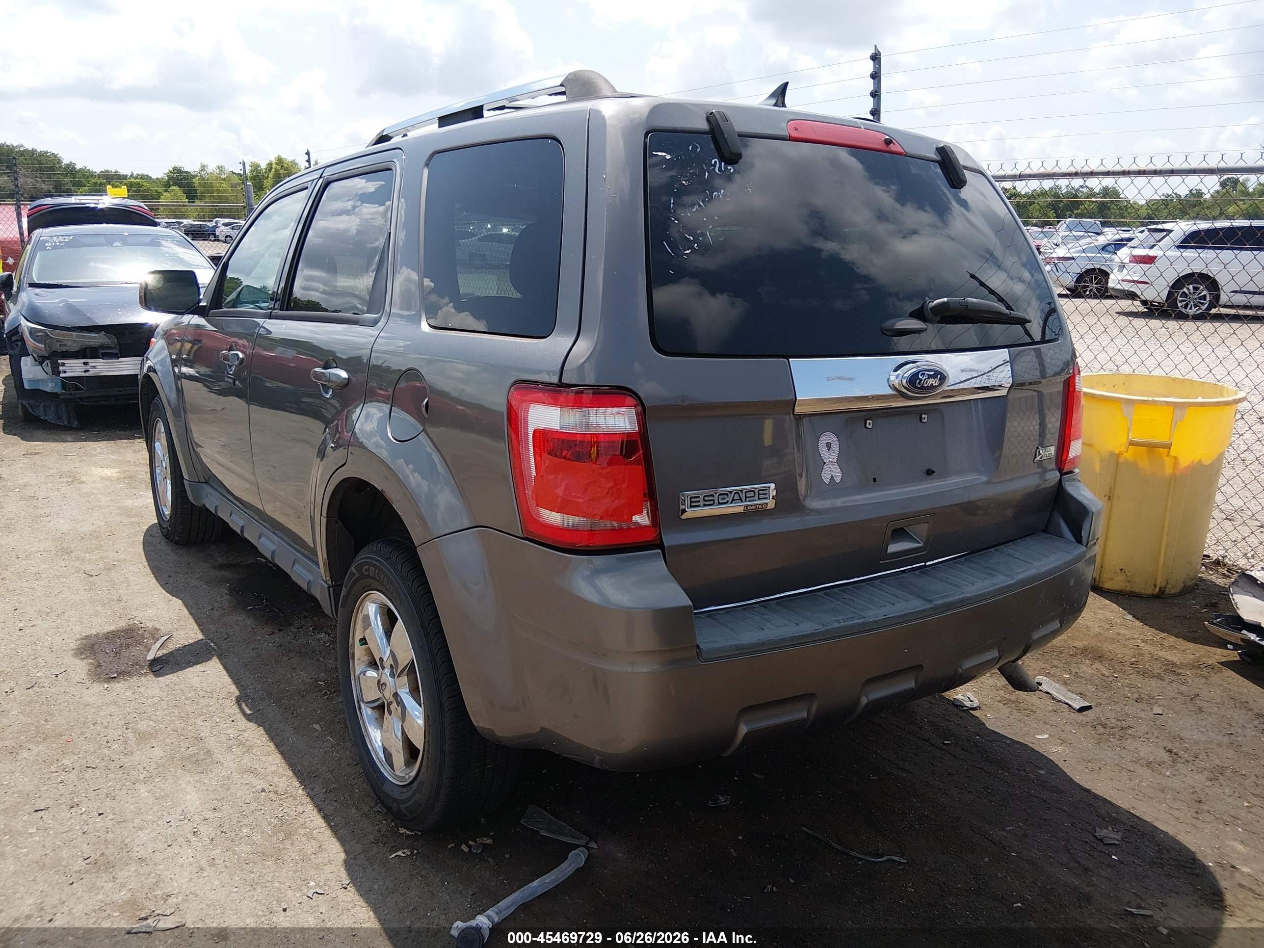 2011 Ford Escape Limited Gray vin: 1FMCU0EG1BKB70927