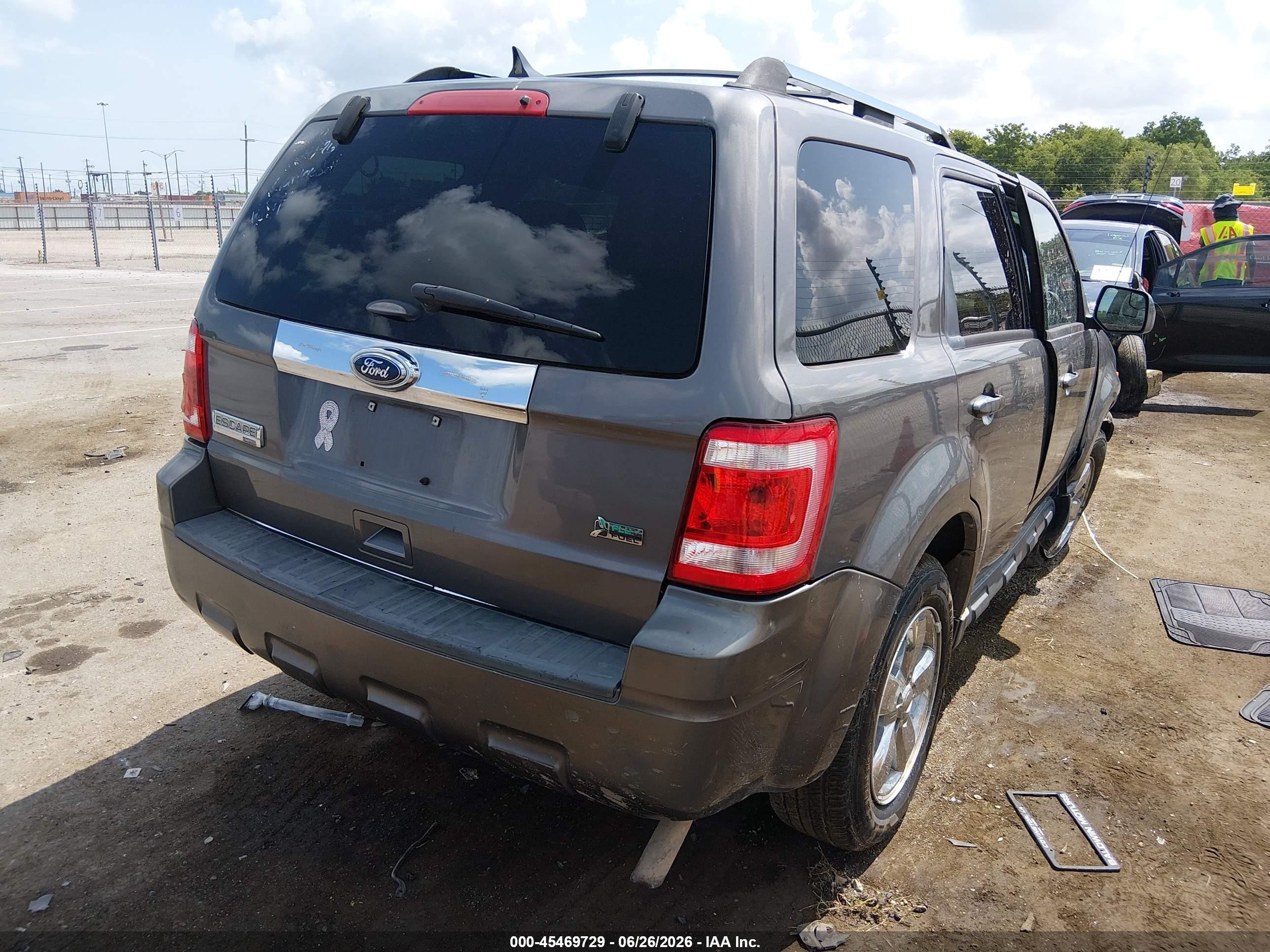 2011 Ford Escape Limited Gray vin: 1FMCU0EG1BKB70927