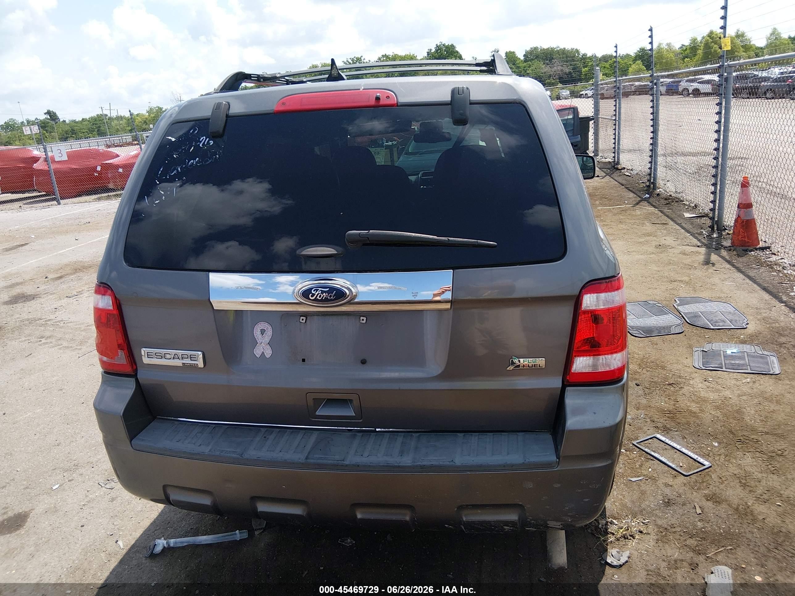 2011 Ford Escape Limited Gray vin: 1FMCU0EG1BKB70927