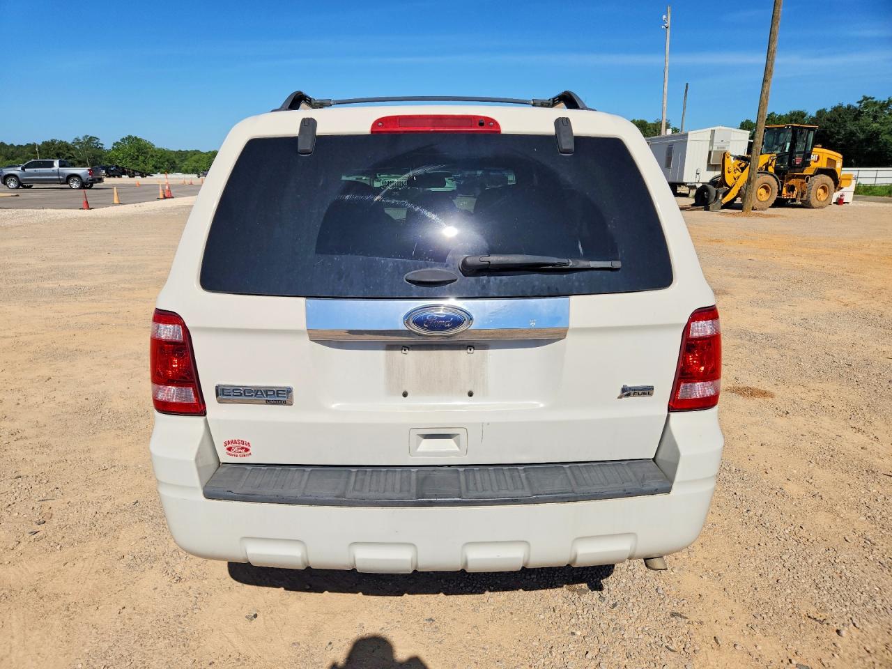 2011 Ford Escape Limited White vin: 1FMCU0EG1BKC18121