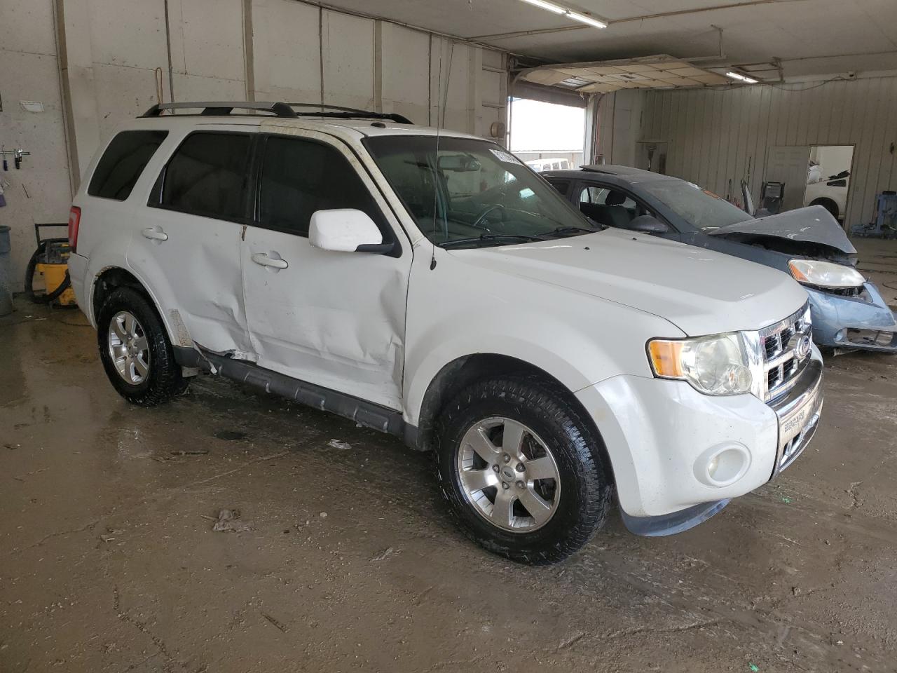 2011 Ford Escape Limited White vin: 1FMCU0EG1BKC69196