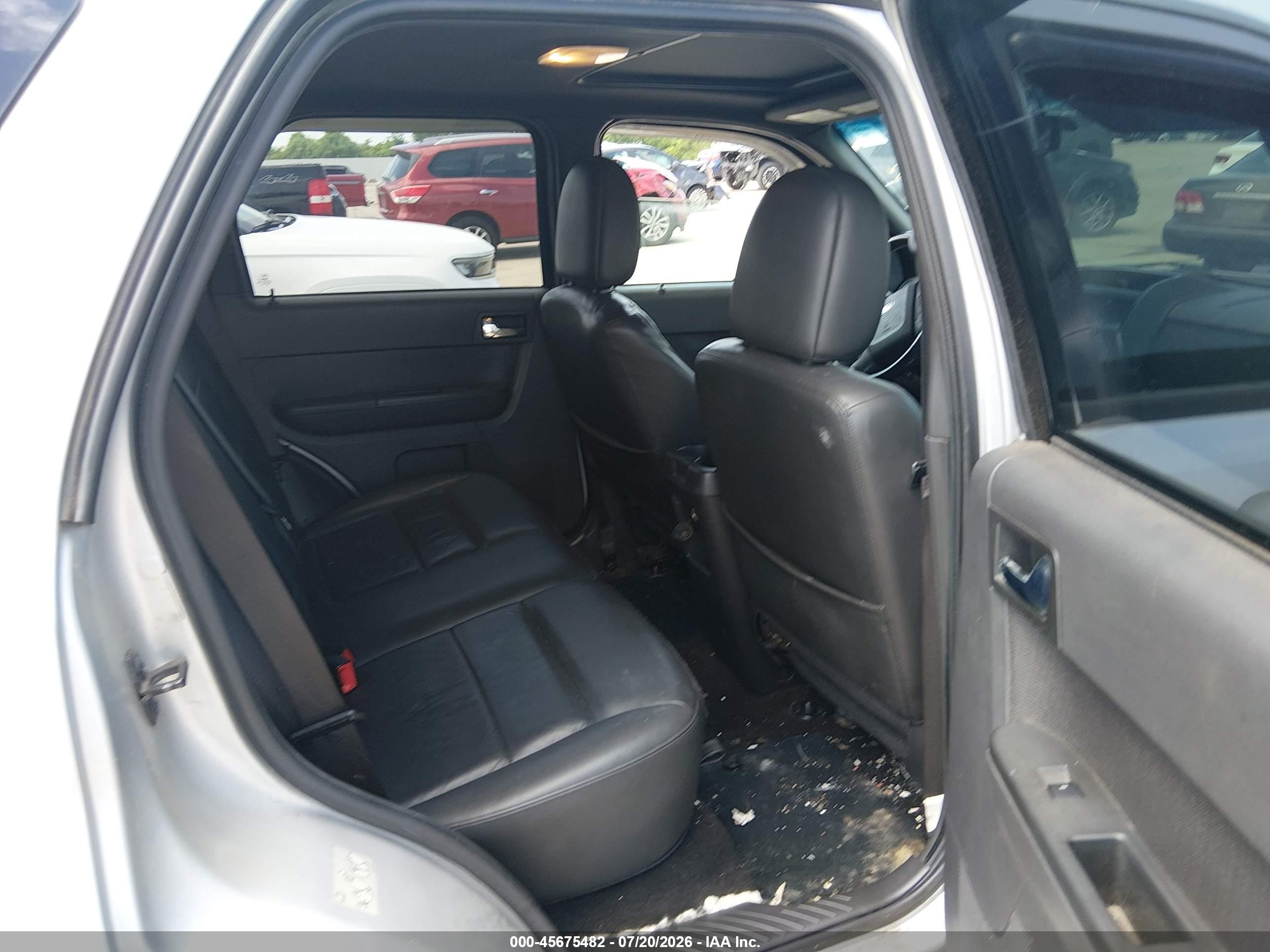 2012 Ford Escape Limited Silver vin: 1FMCU0EG1CKB53806