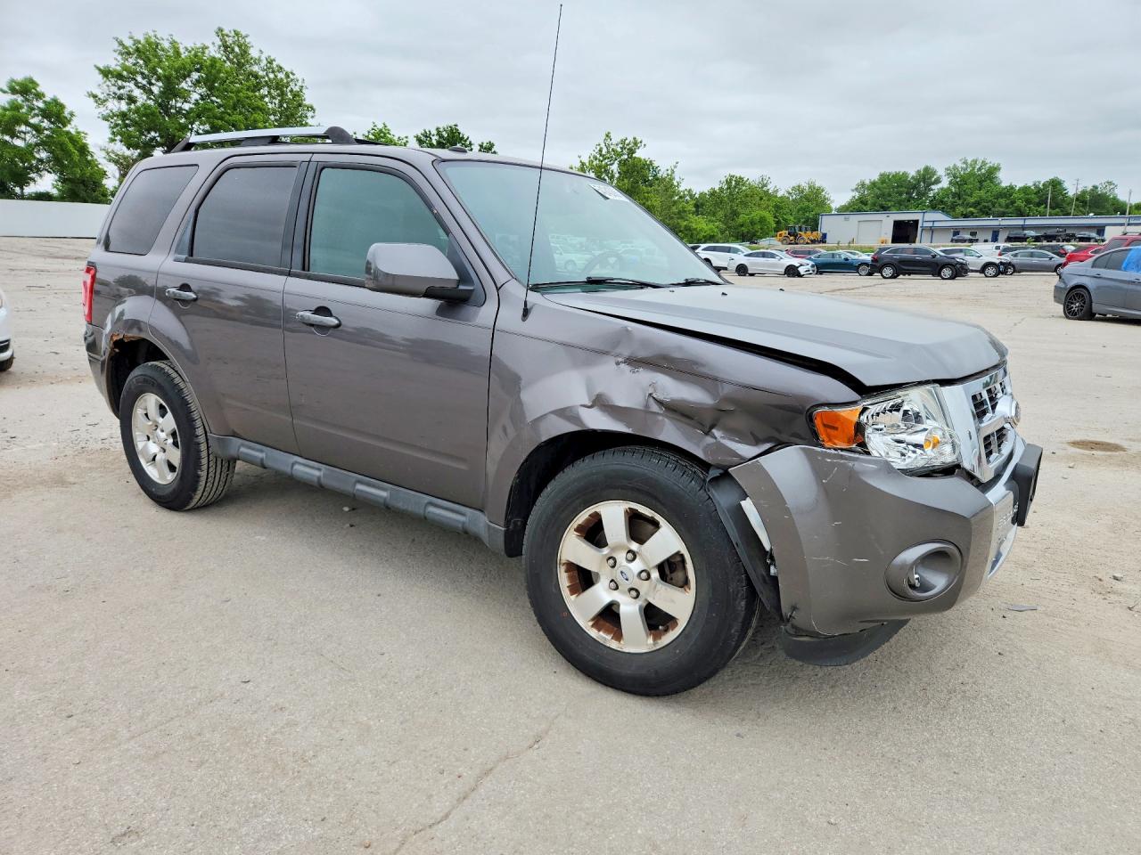 2012 Ford Escape Limited Gray vin: 1FMCU0EG1CKB54034