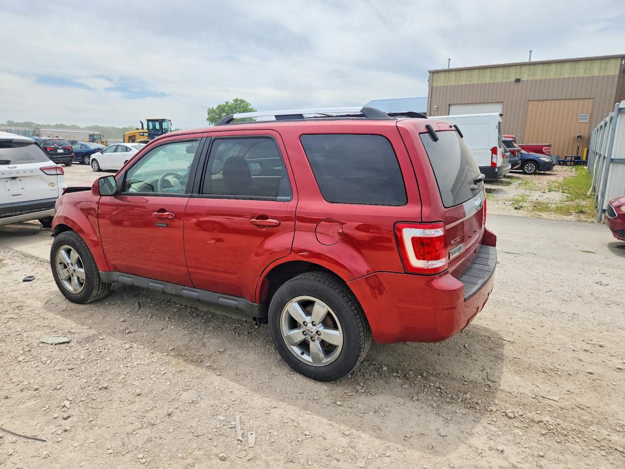 2012 Ford Escape Limited Red vin: 1FMCU0EG1CKB54289