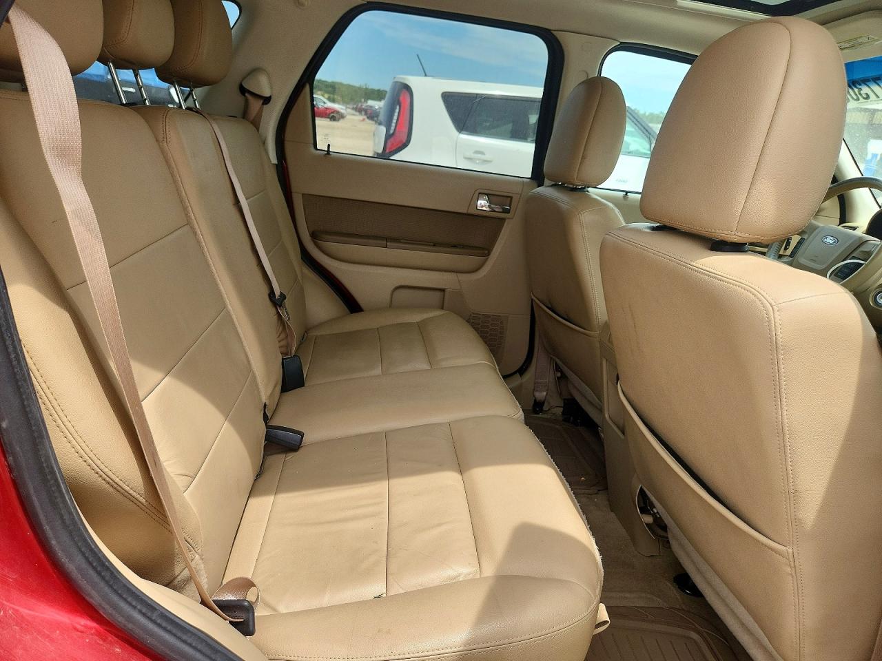 2012 Ford Escape Limited Red vin: 1FMCU0EG1CKB54289