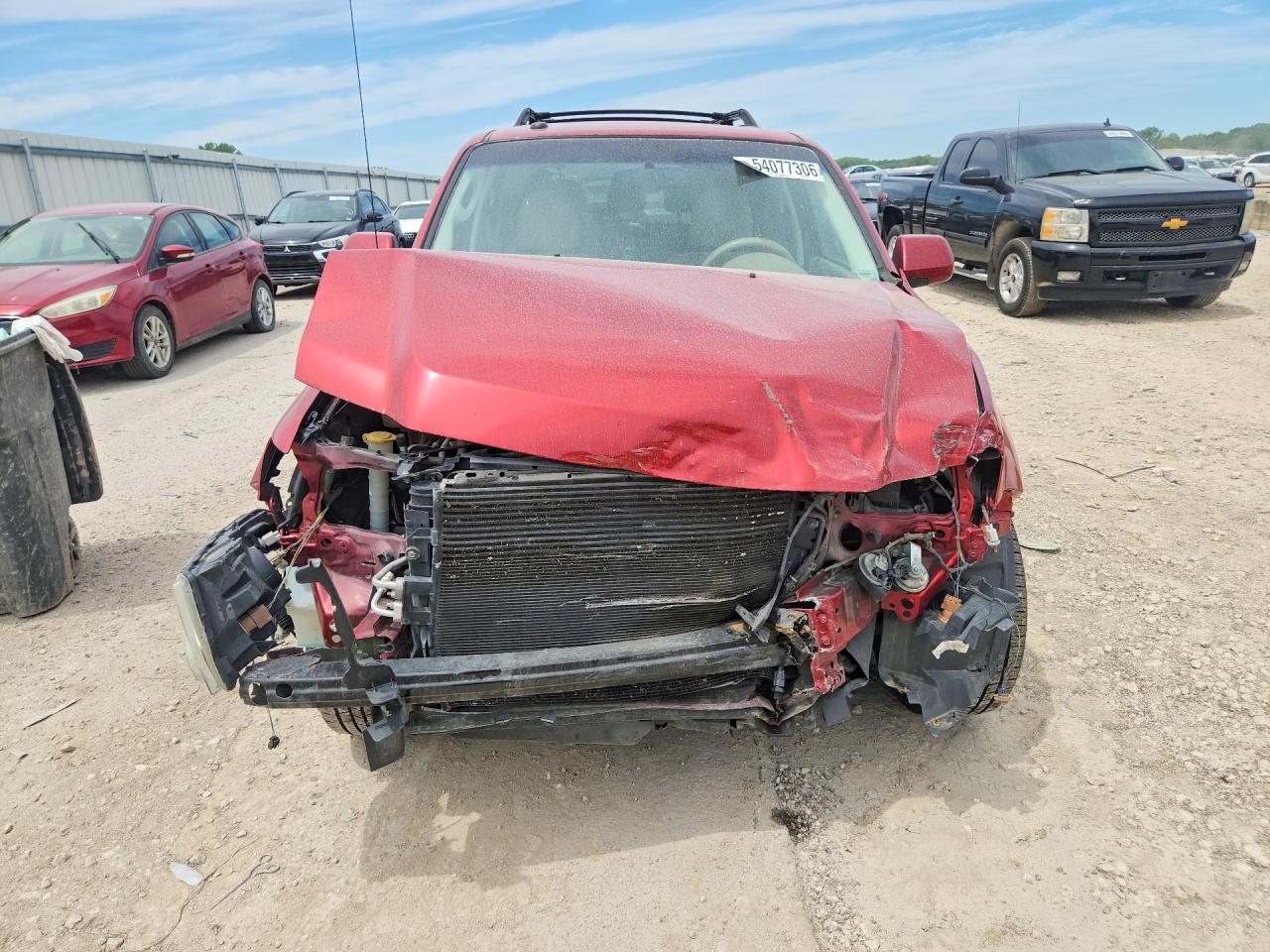 2012 Ford Escape Limited Red vin: 1FMCU0EG1CKB54289