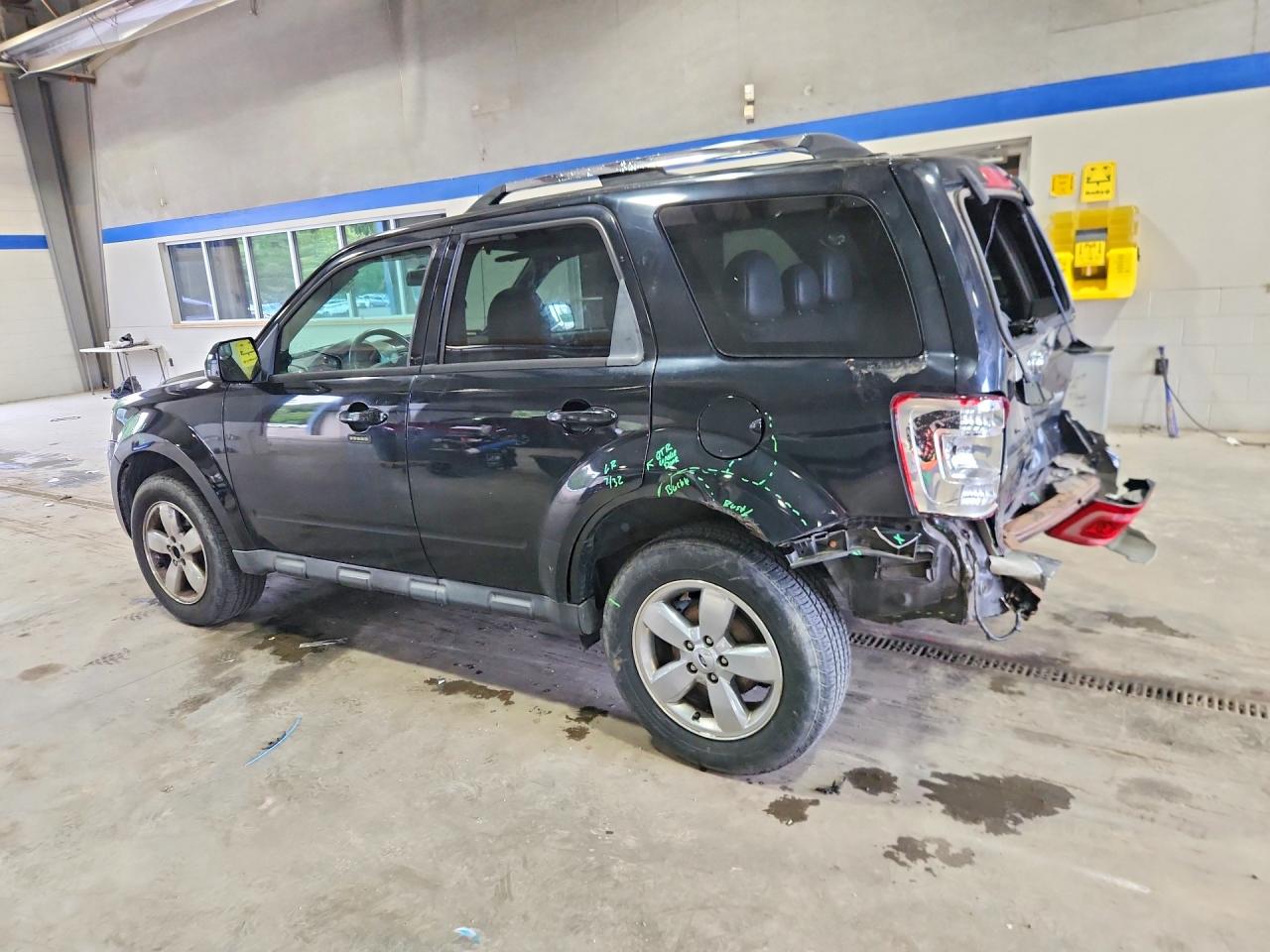 2012 Ford Escape Limited Black vin: 1FMCU0EG1CKC12725
