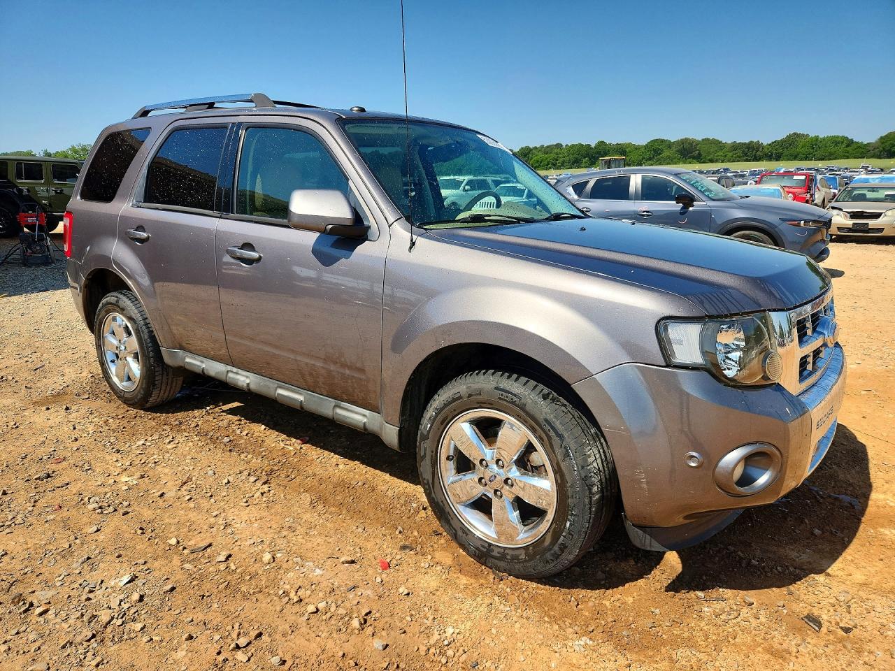 2012 Ford Escape Limited Gray vin: 1FMCU0EG1CKC12871
