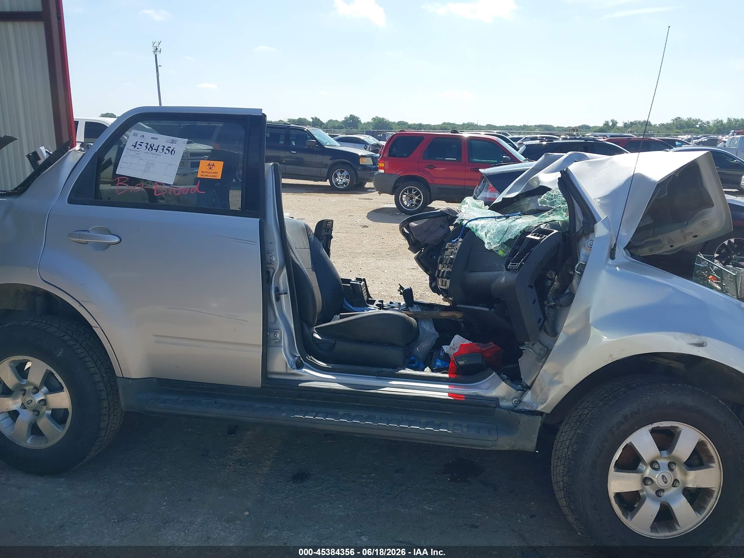 2012 Ford Escape Limited Silver vin: 1FMCU0EG1CKC13504