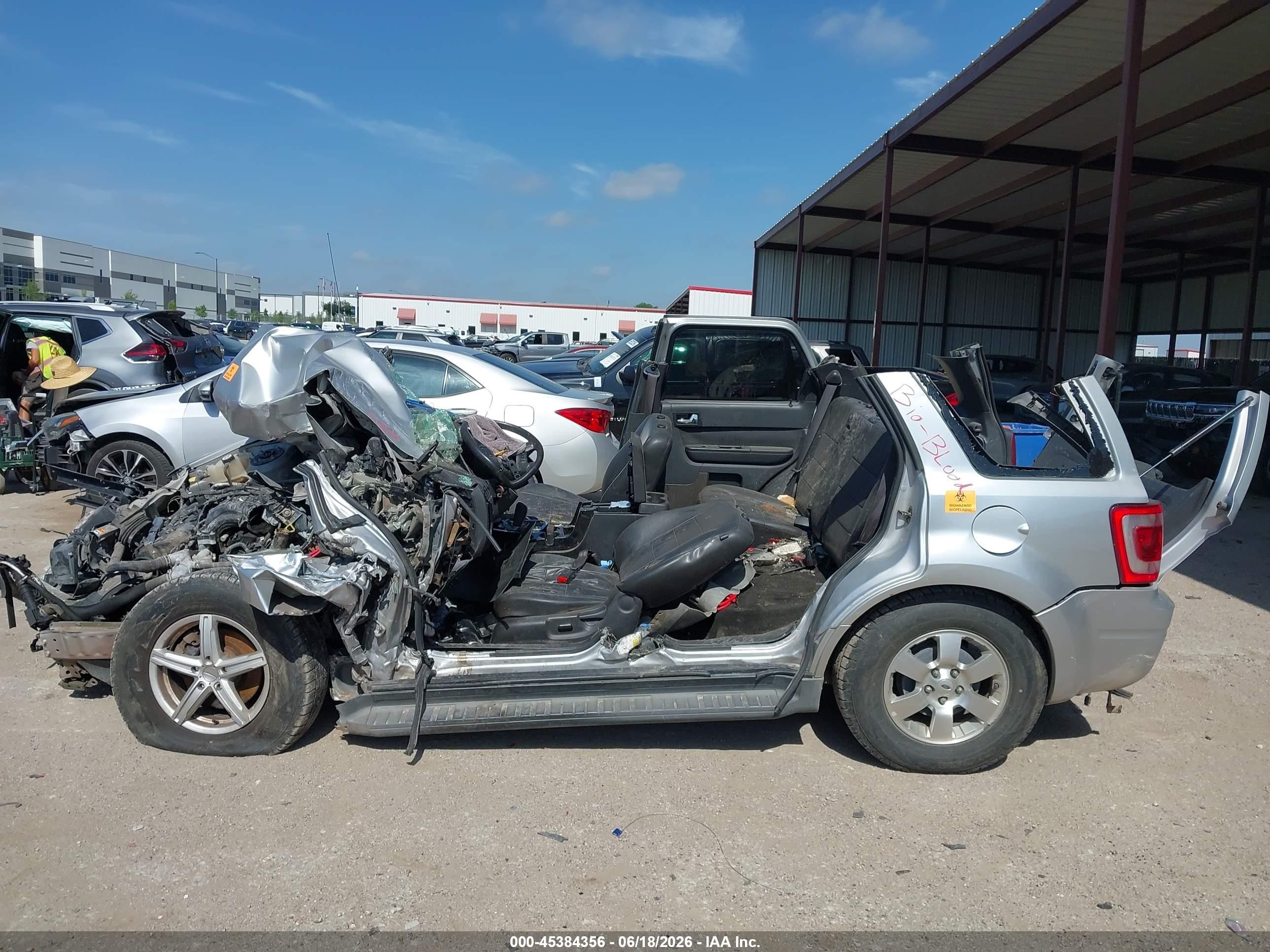 2012 Ford Escape Limited Silver vin: 1FMCU0EG1CKC13504