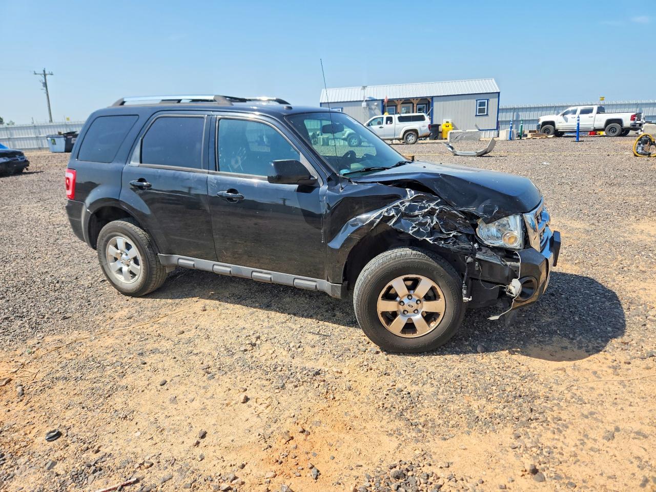 2012 Ford Escape Limited Black vin: 1FMCU0EG1CKC64582