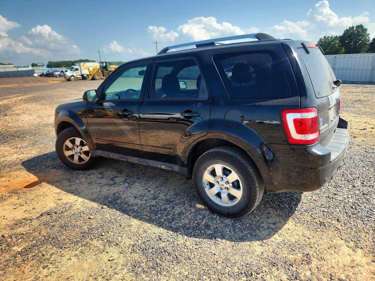 2012 Ford Escape Limited Black vin: 1FMCU0EG1CKC64582