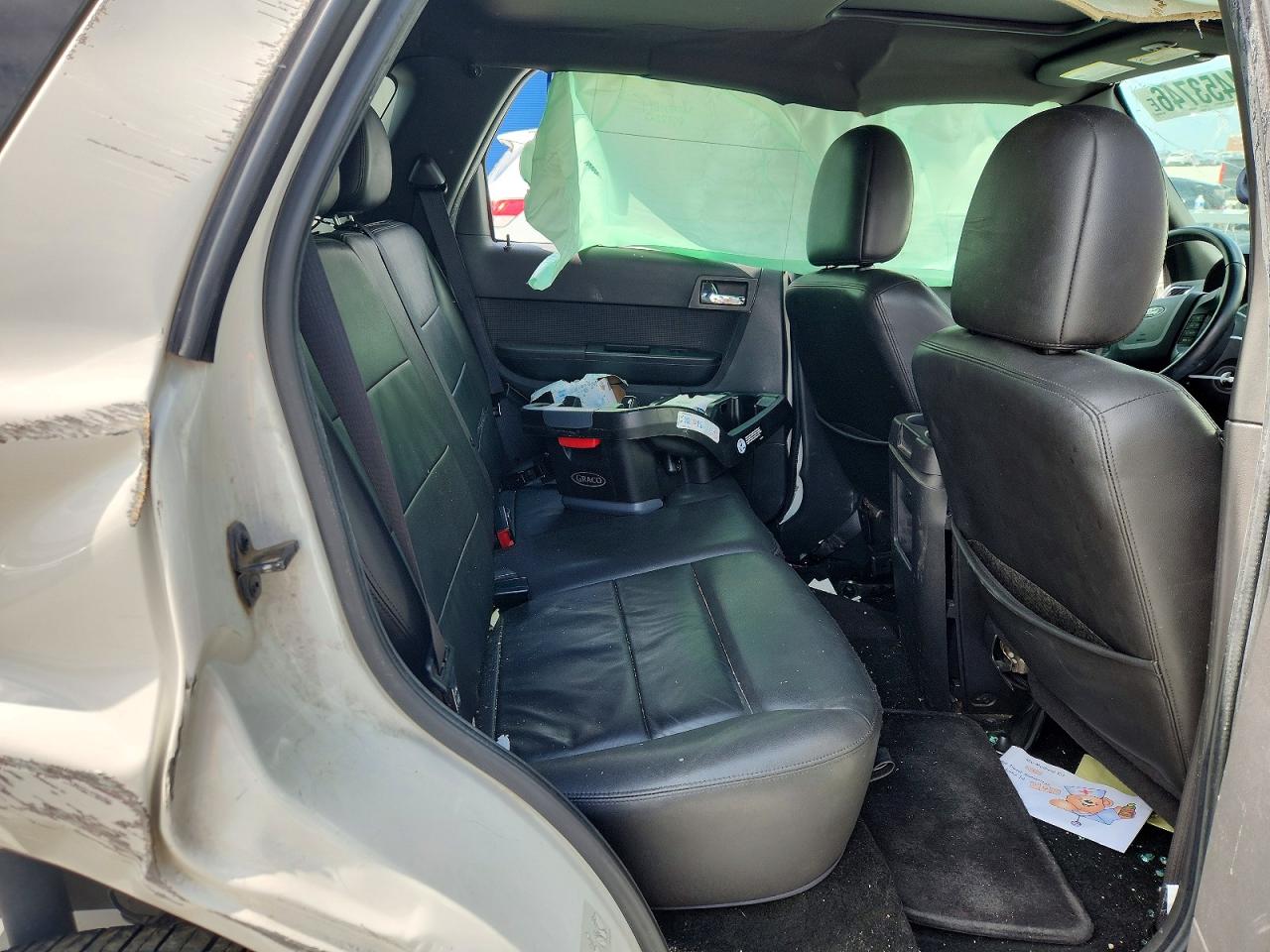 2012 Ford Escape Limited White vin: 1FMCU0EG1CKC80460