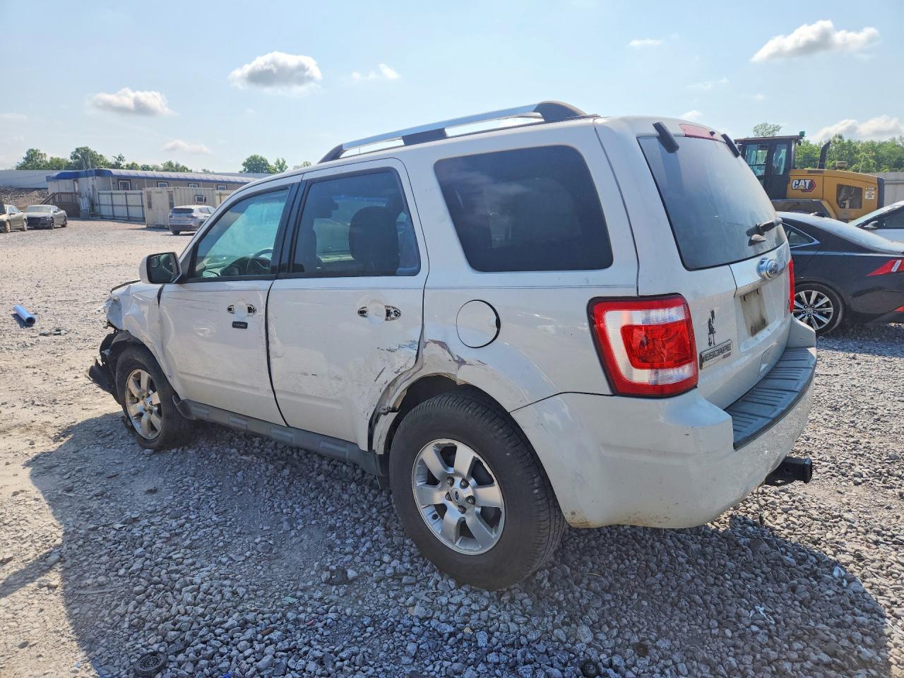 2011 Ford Escape Limited White vin: 1FMCU0EG2BKB53666