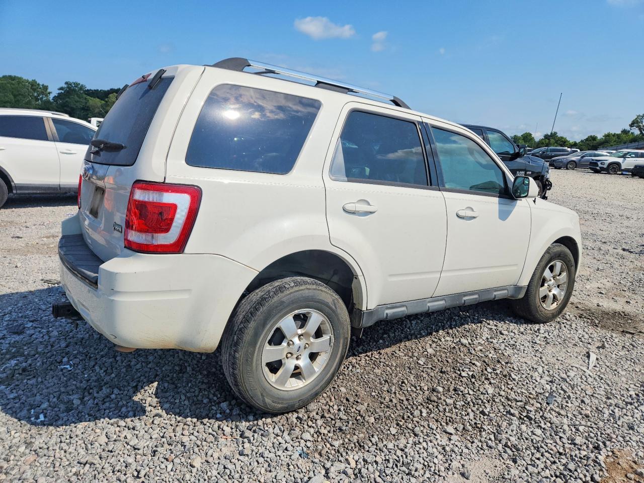 2011 Ford Escape Limited White vin: 1FMCU0EG2BKB53666