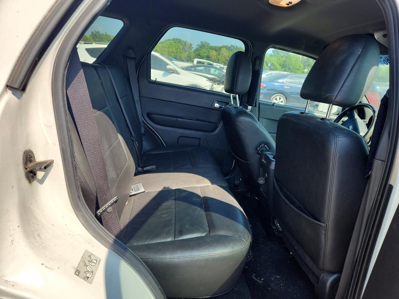 2011 Ford Escape Limited White vin: 1FMCU0EG2BKB53666