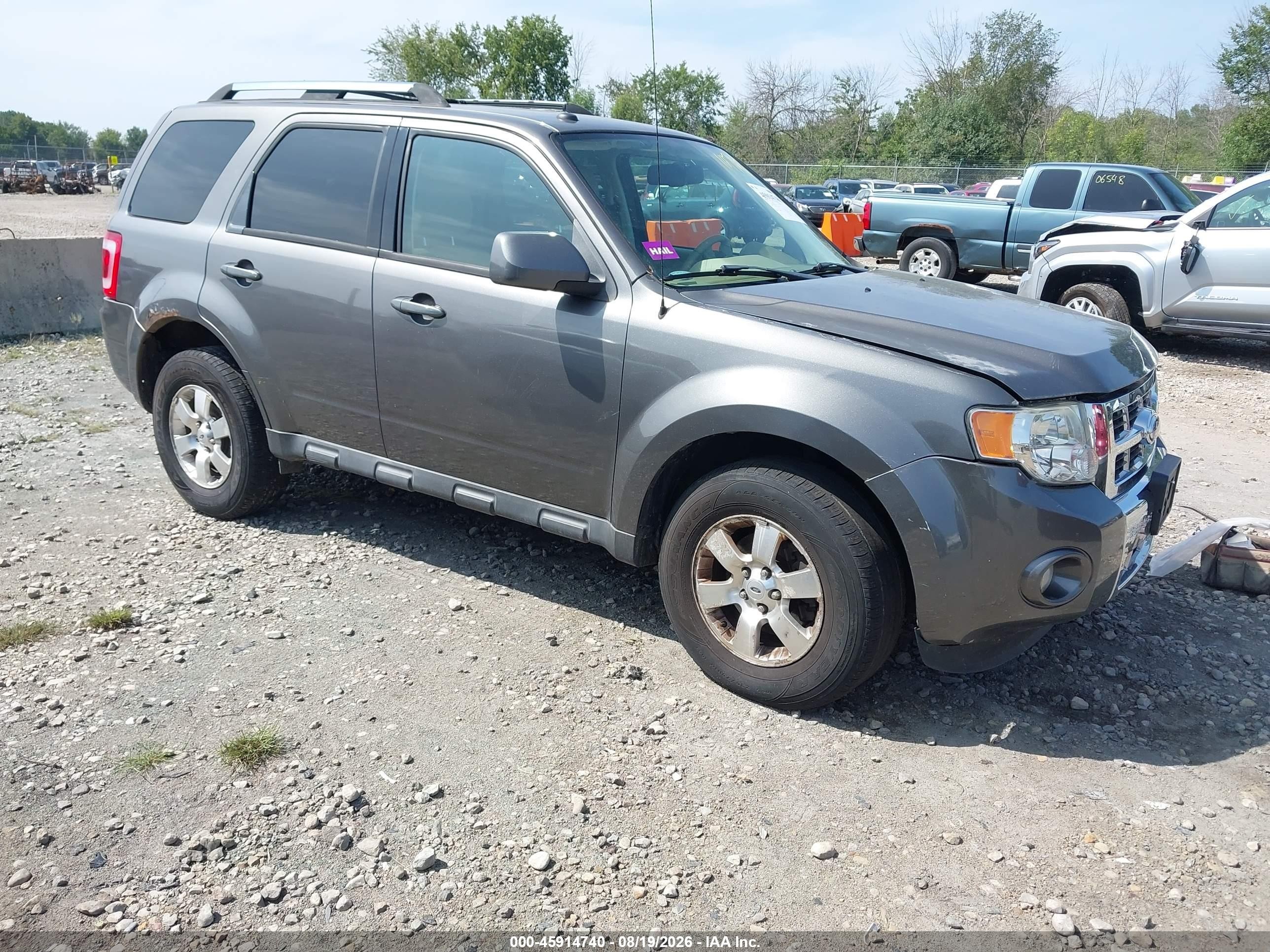 2011 Ford Escape Limited Gray vin: 1FMCU0EG2BKC18869