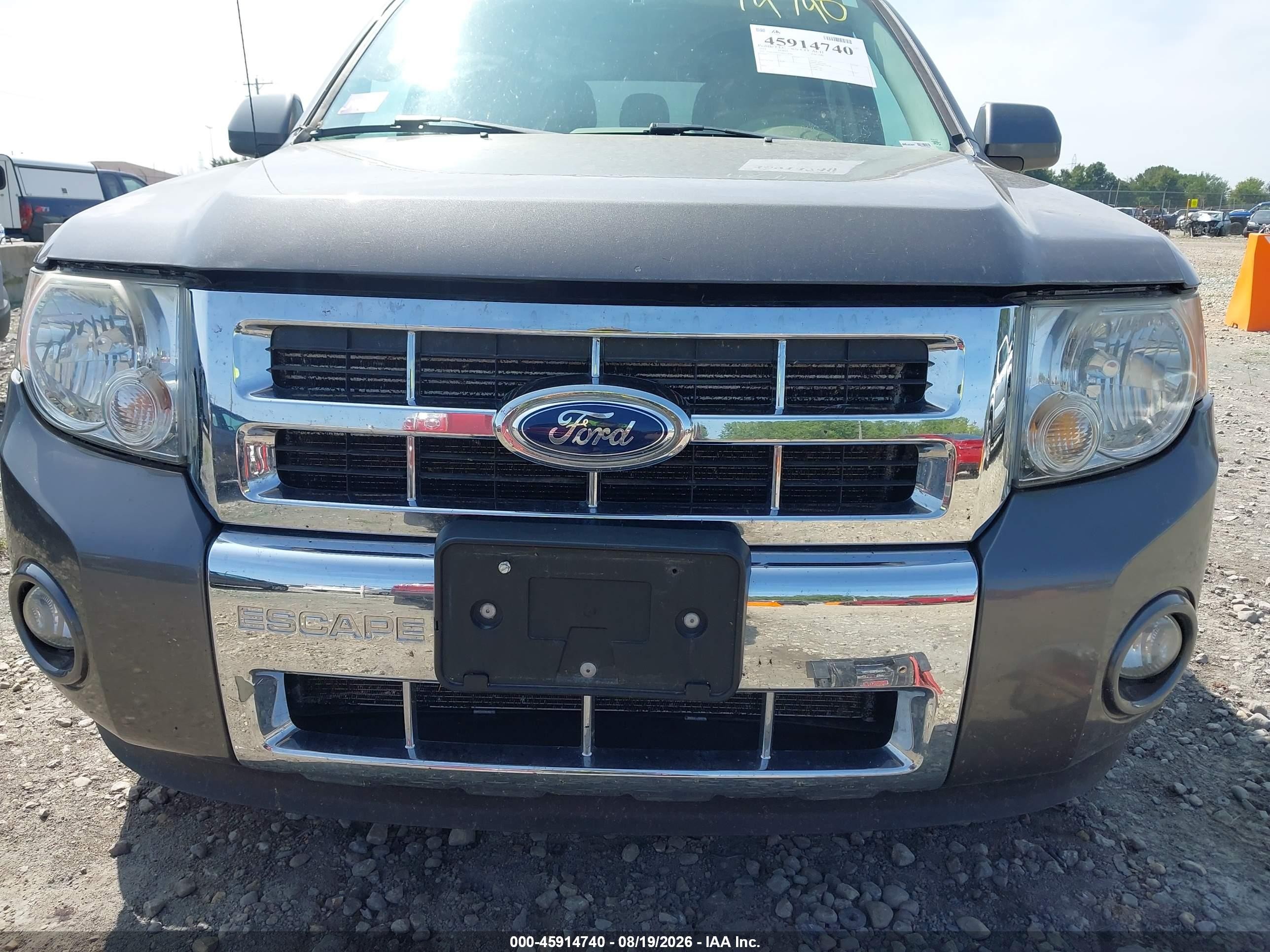 2011 Ford Escape Limited Серый vin: 1FMCU0EG2BKC18869