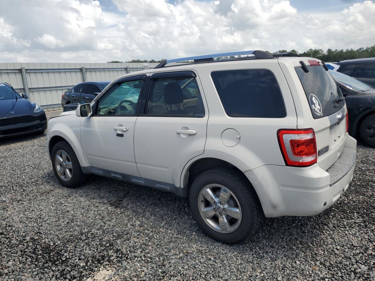 2011 Ford Escape Limited White vin: 1FMCU0EG2BKC28821