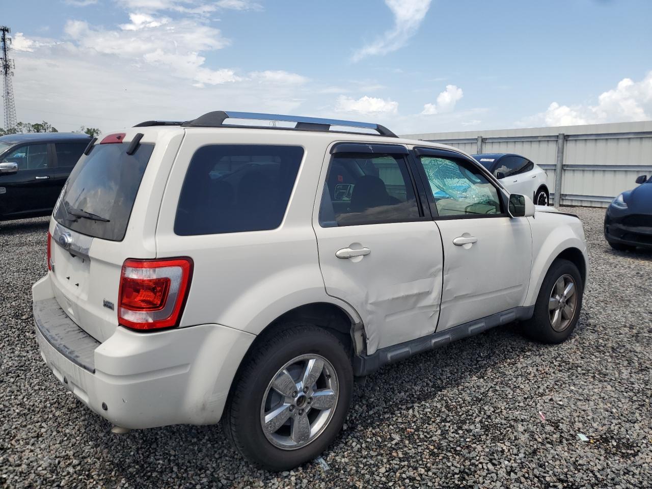 2011 Ford Escape Limited White vin: 1FMCU0EG2BKC28821