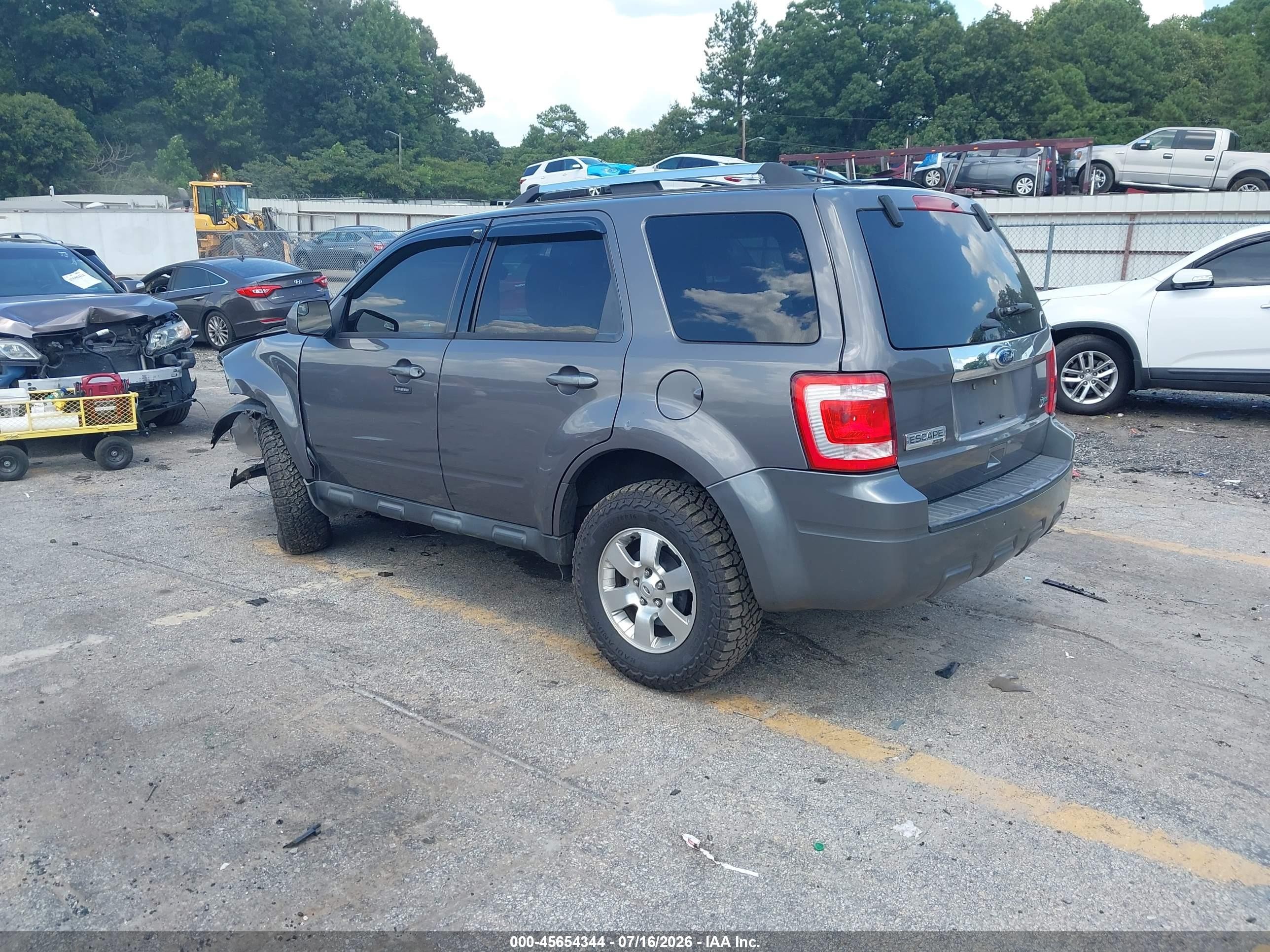2011 Ford Escape Limited Gray vin: 1FMCU0EG2BKC69188