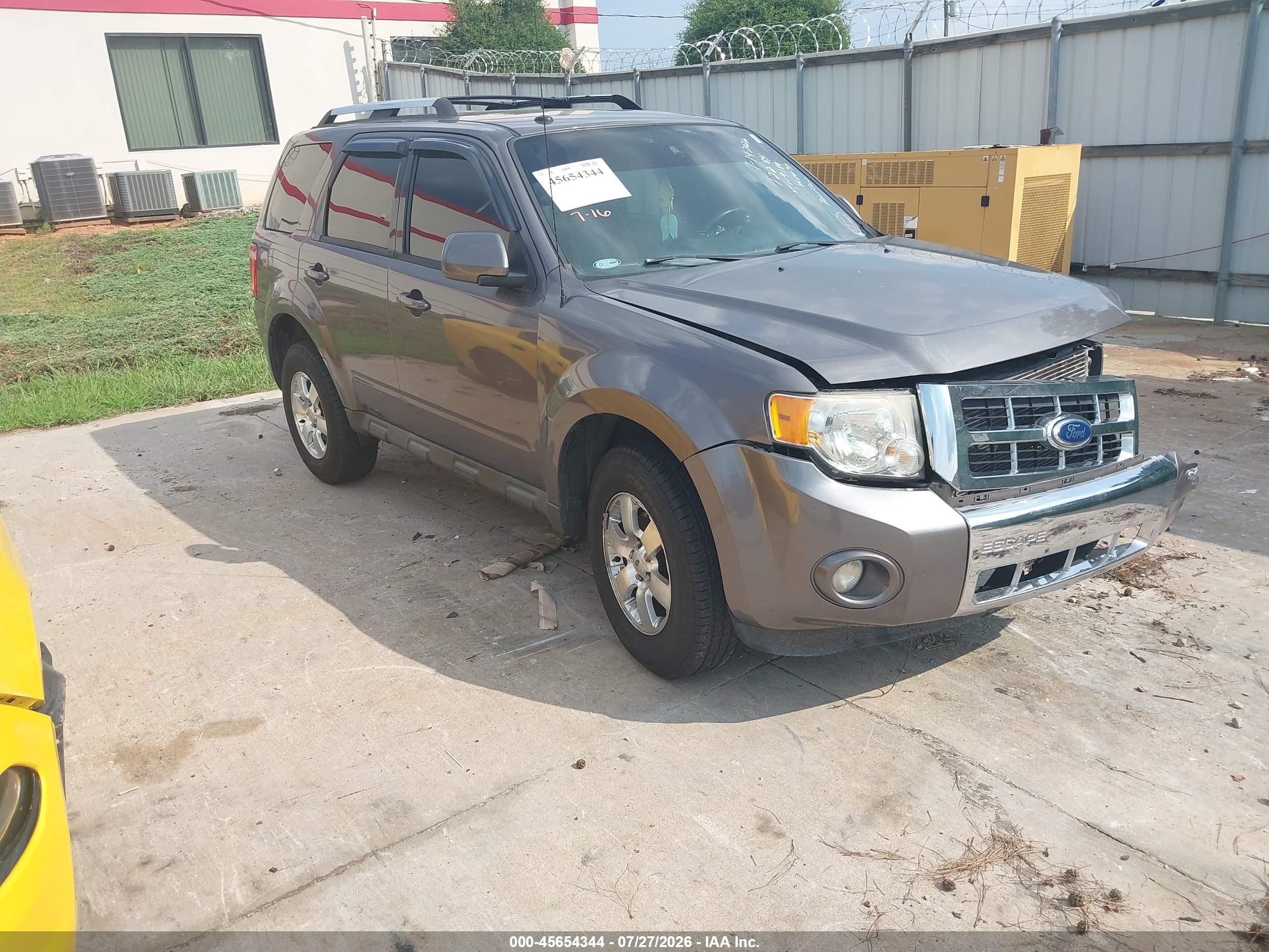 2011 Ford Escape Limited Gray vin: 1FMCU0EG2BKC69188