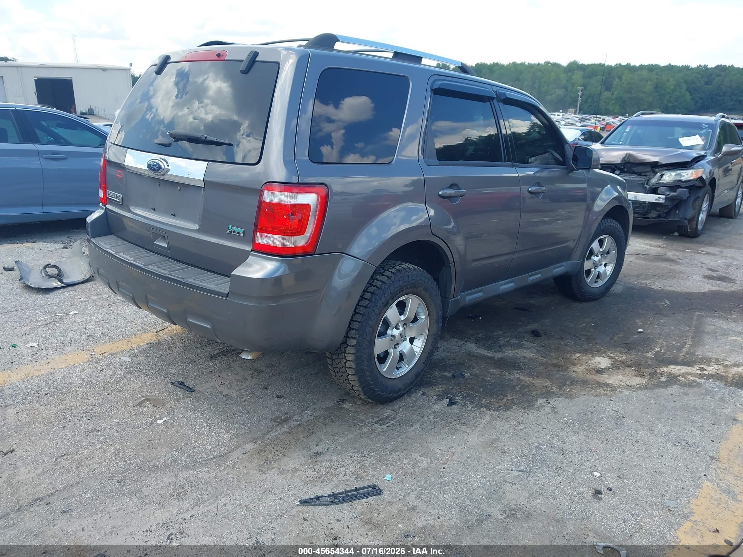 2011 Ford Escape Limited Gray vin: 1FMCU0EG2BKC69188